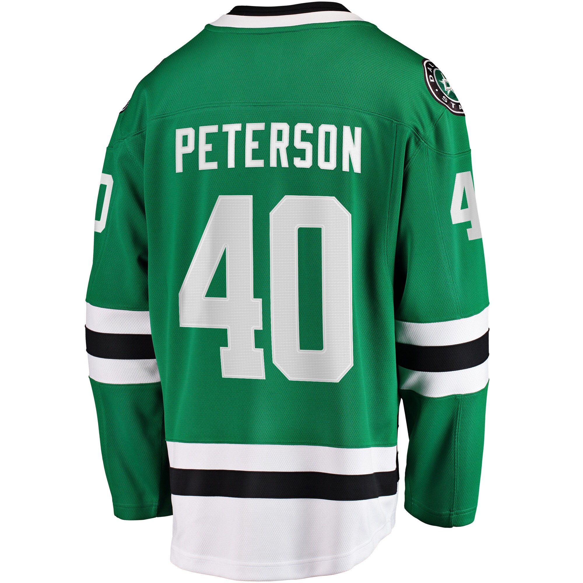 Jacob Peterson Dallas Stars Home Breakaway Player Jersey - Kelly Green