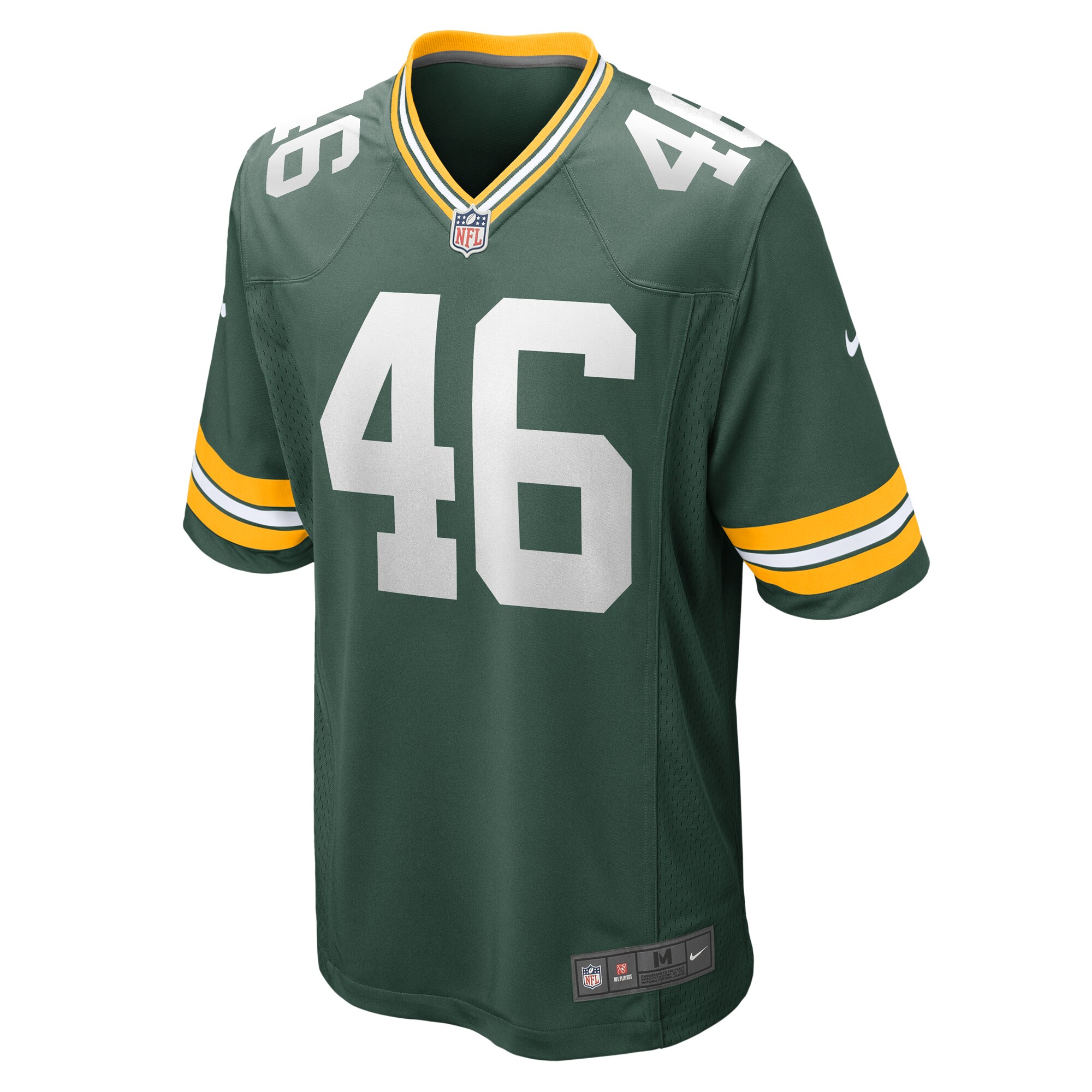 Nick Guggemos Green Bay Packers  Home Game Player Jersey - Green