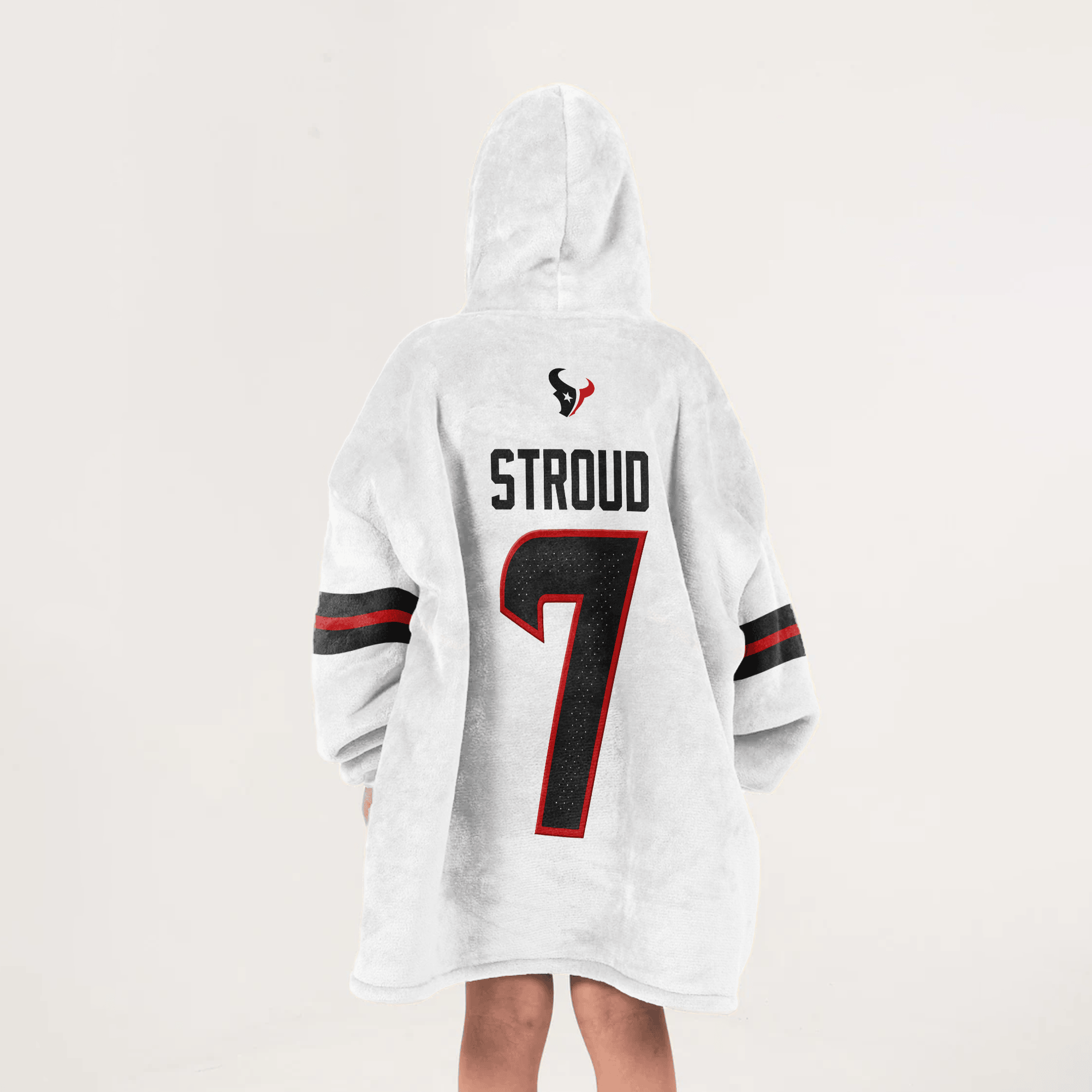 Kid C.J.S 7 Captain Houston Football Unisex Blanket Hoodie