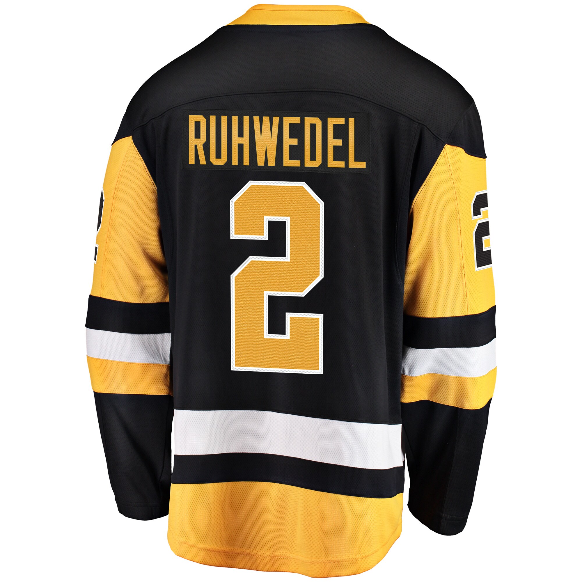 Chad Ruhwedel Pittsburgh Penguins Home Breakaway Player Jersey - Black