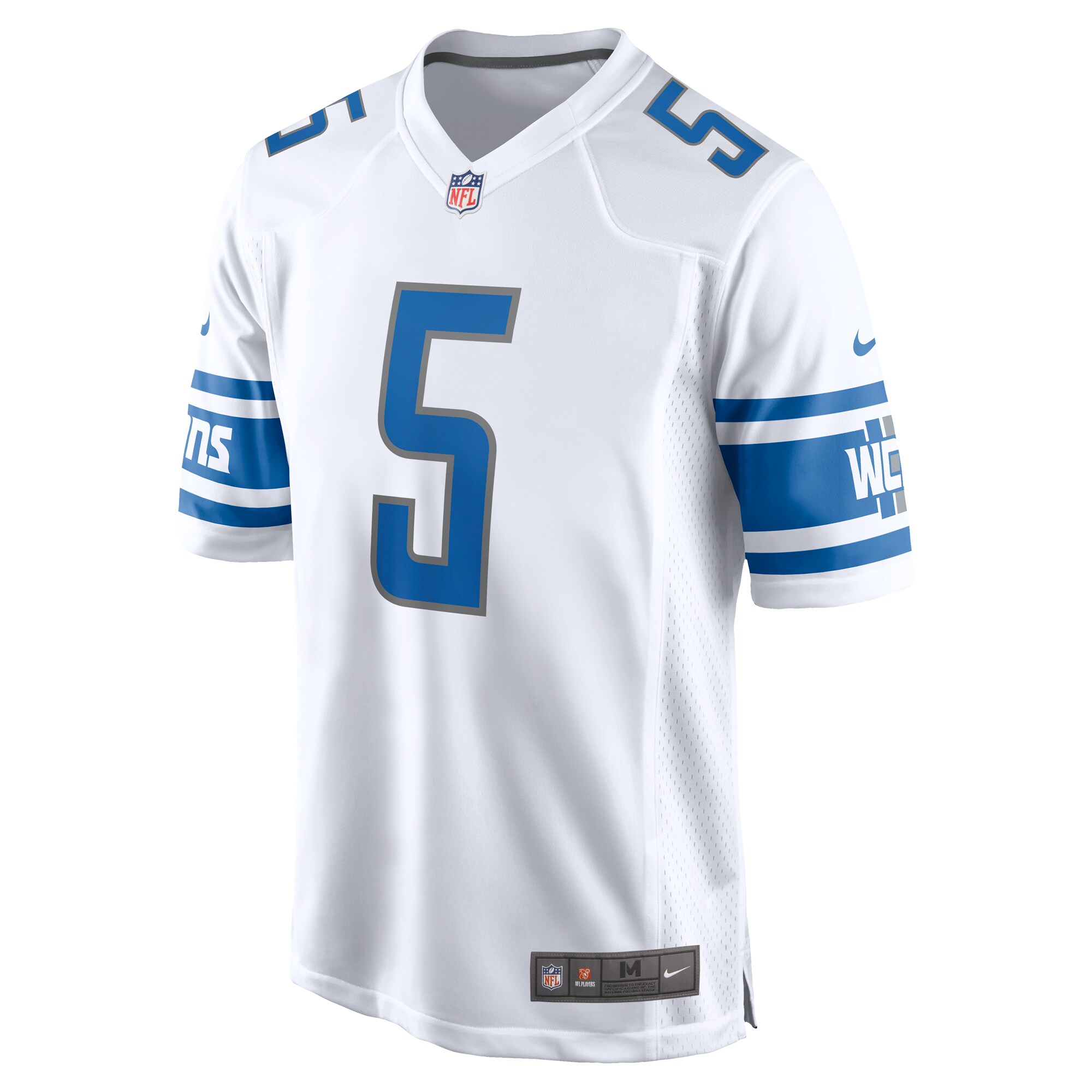 David Montgomery Detroit Lions  Game Player Jersey - { White