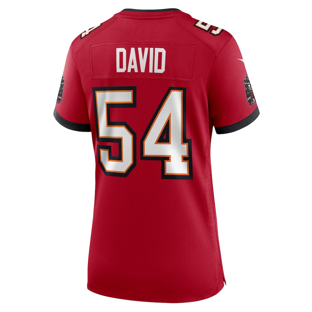 Lavonte David #54 Tampa Bay Buccaneers Women's 50th Anniversary Team Game Jersey - Red