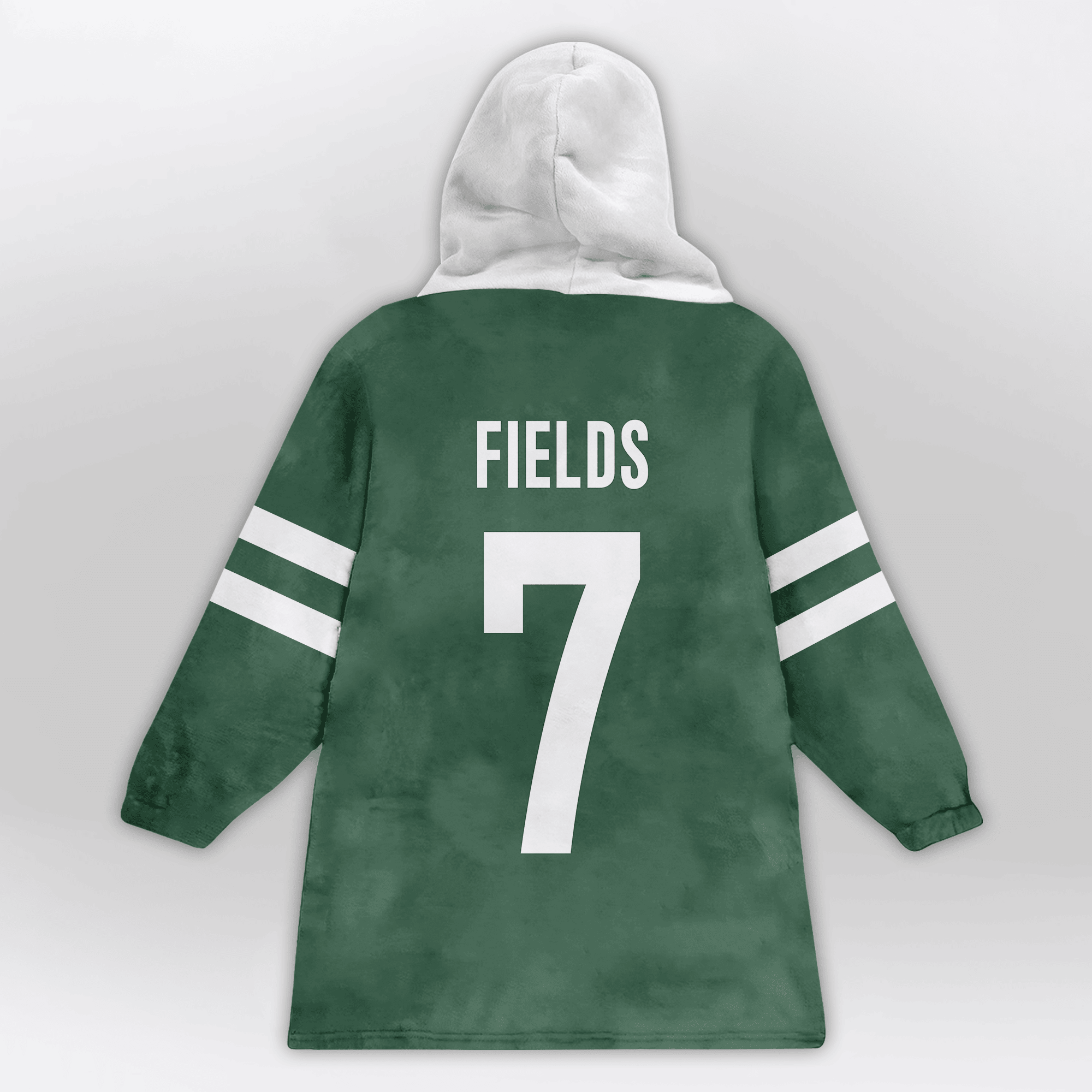 New York J Football Unisex Blanket Hoodie