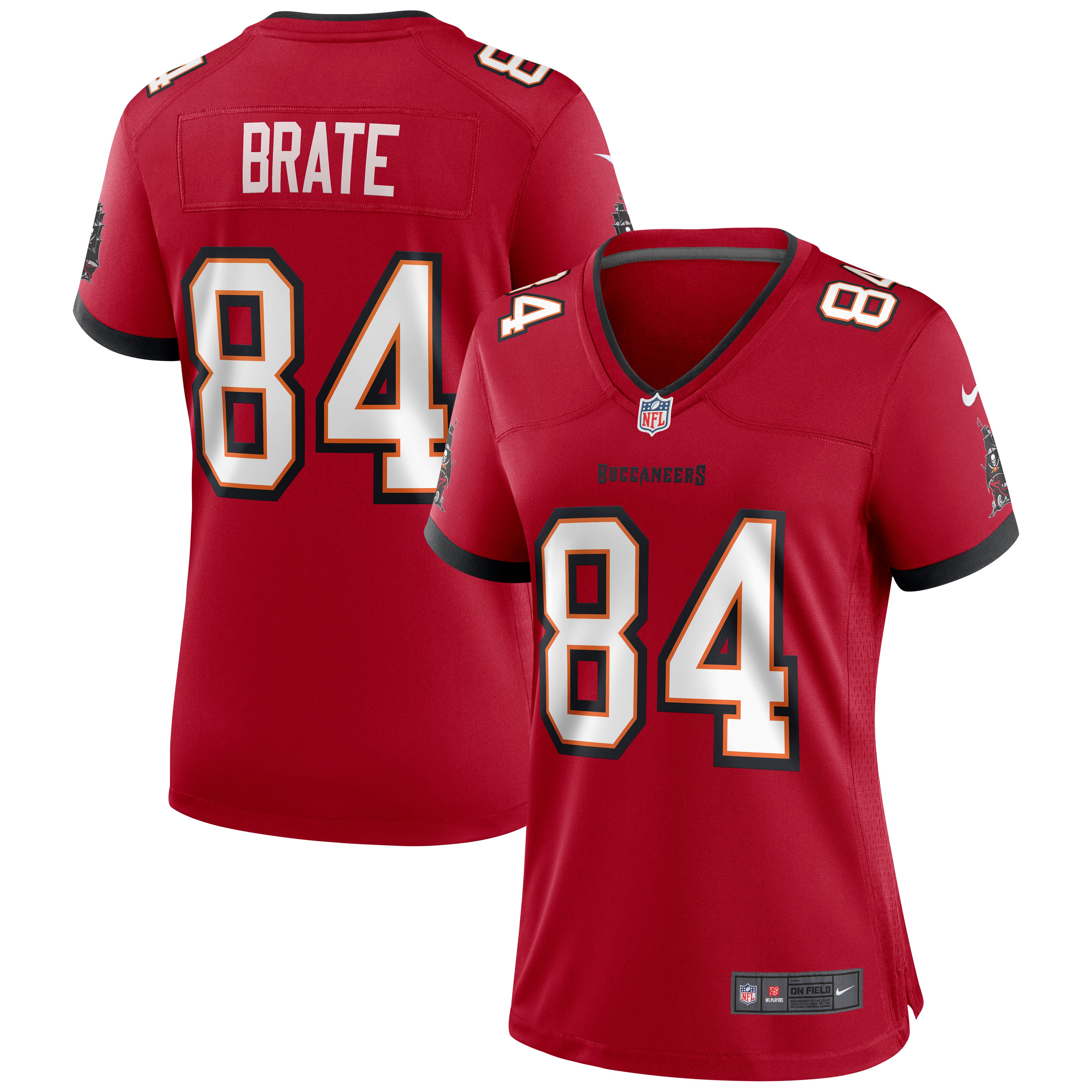 Cameron Brate Tampa Bay Buccaneers  Women's Game Jersey - Red