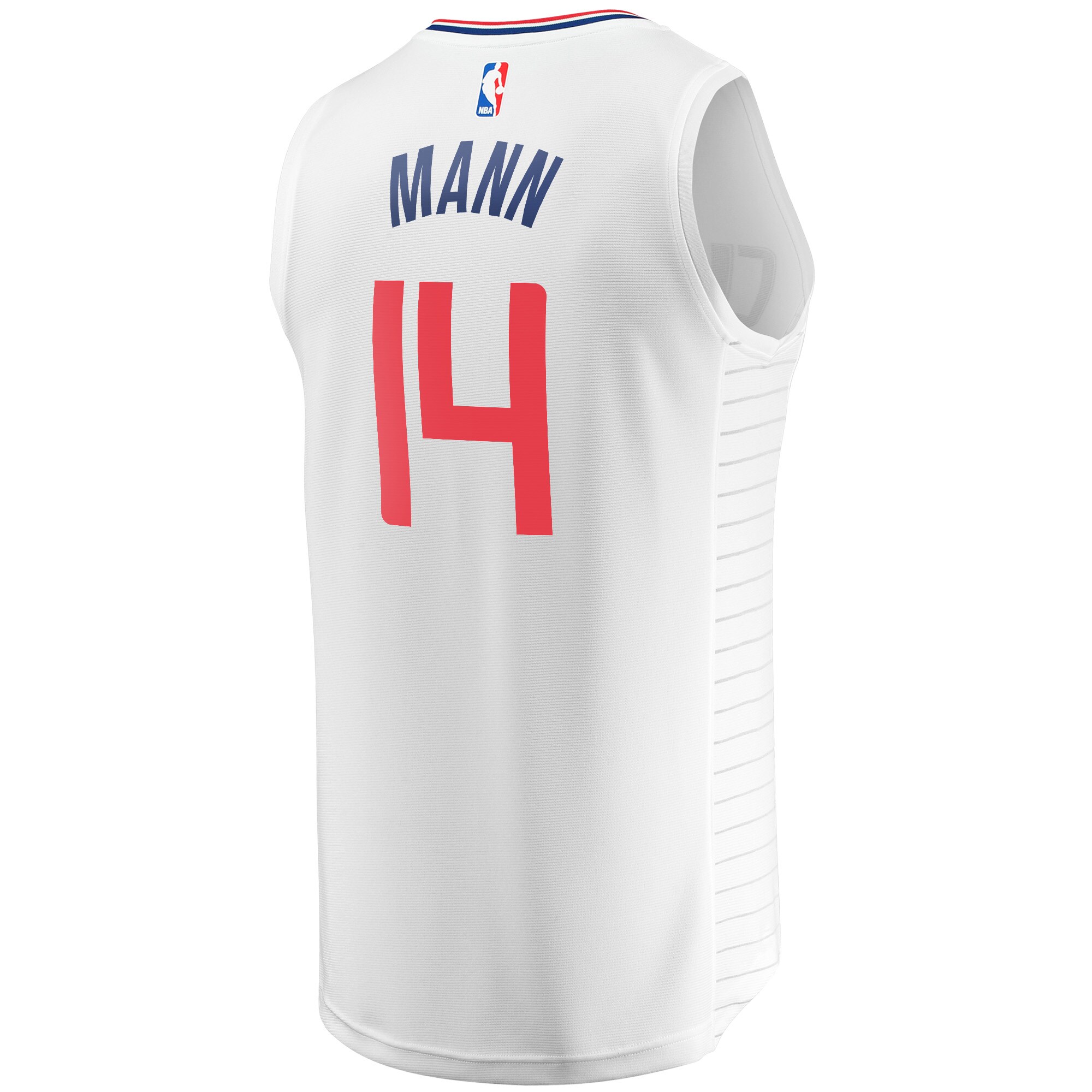 Terance Mann LA Clippers  Fast Break Player Jersey - Association Edition - White
