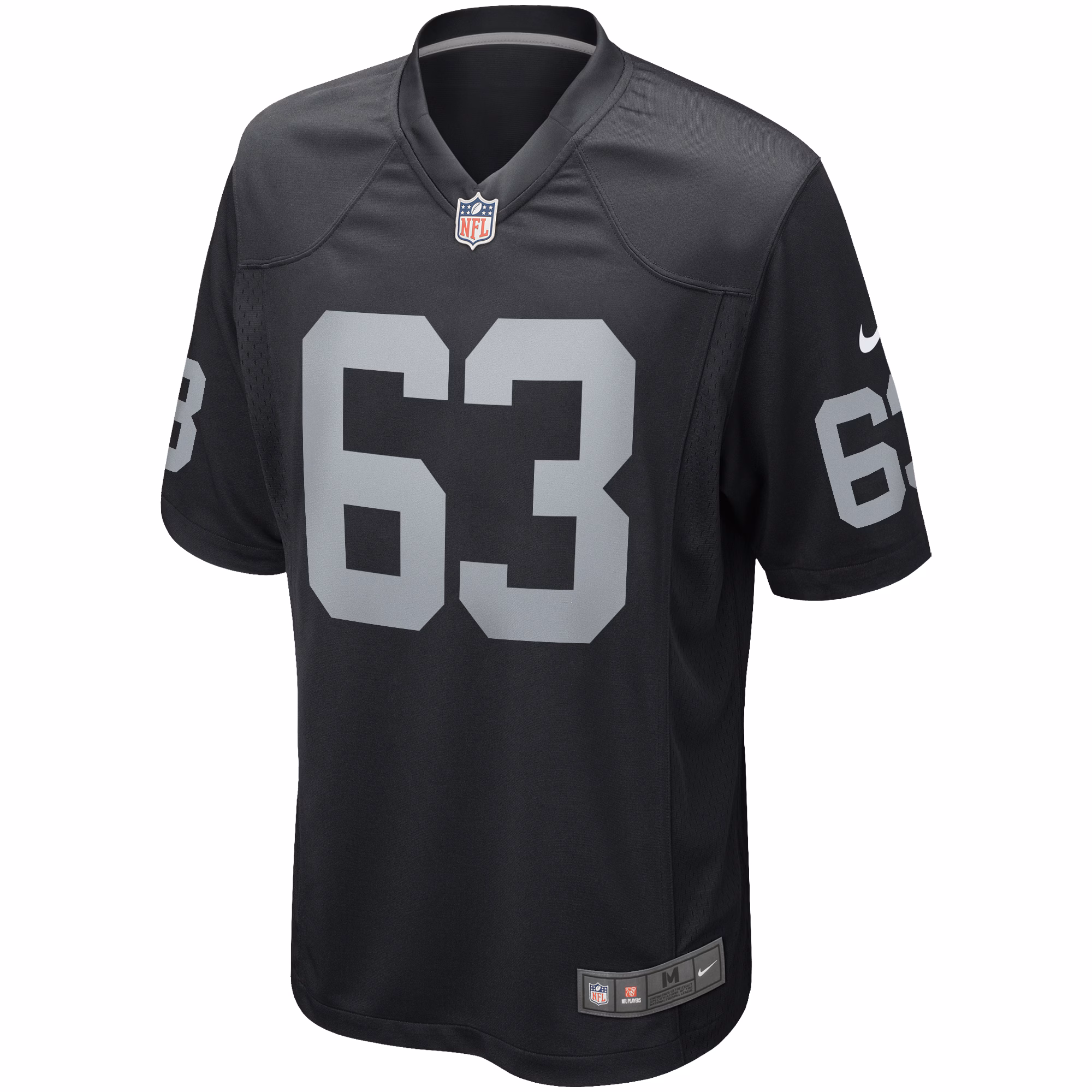 Gene Upshaw Las Vegas Raiders Game Retired Player Jersey - Black