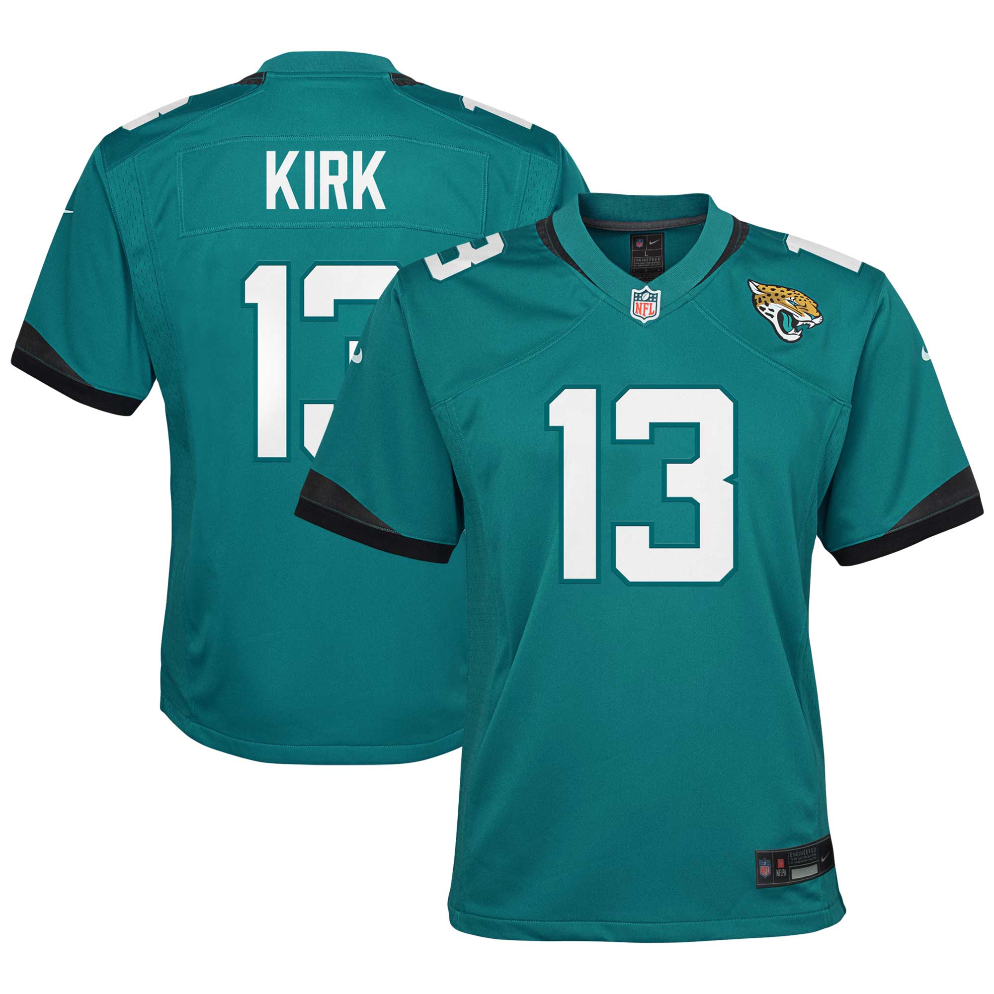 Christian Kirk Jacksonville Jaguars  Youth Game Jersey - Teal