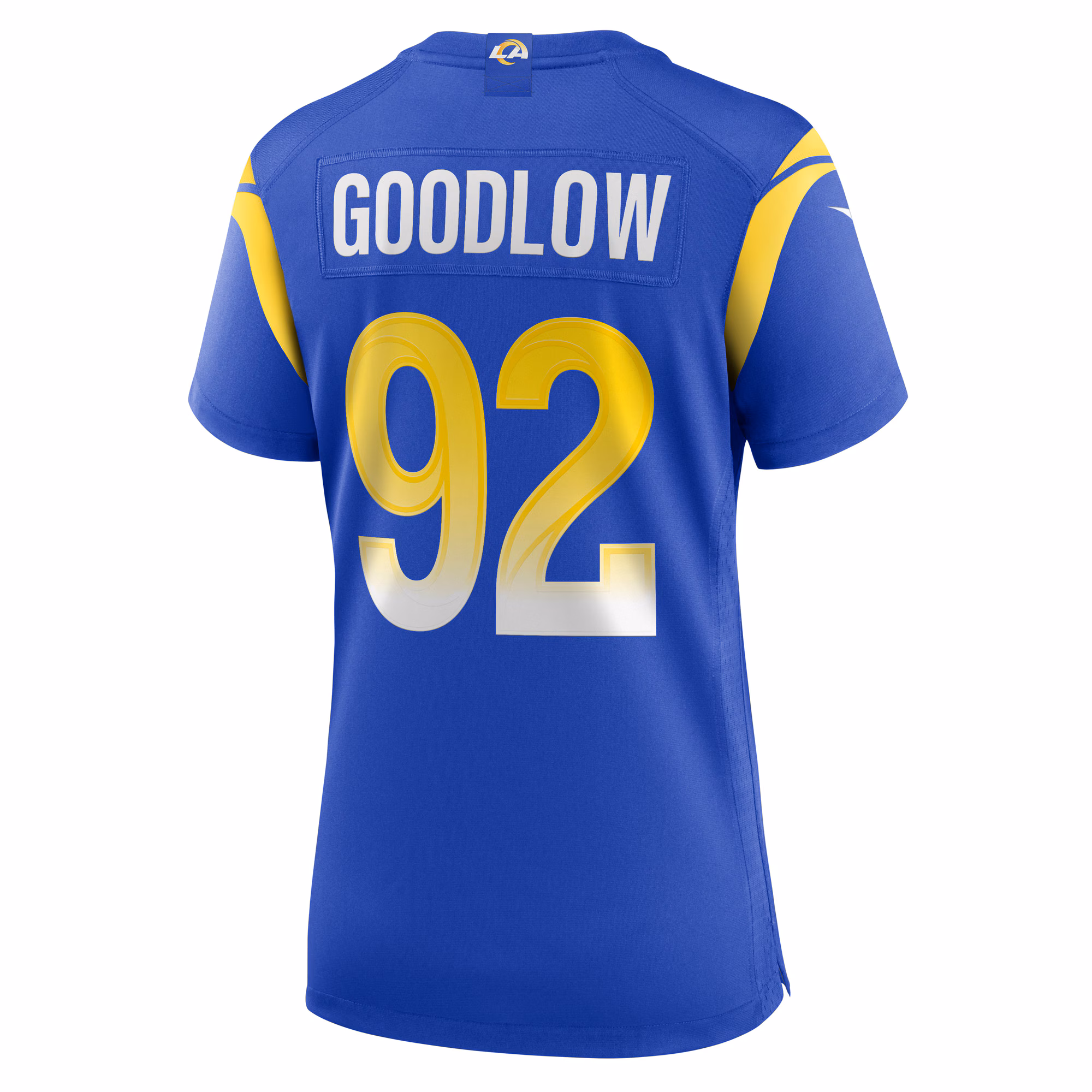 Anthony Goodlow Los Angeles Rams Women's Game Jersey -  Royal
