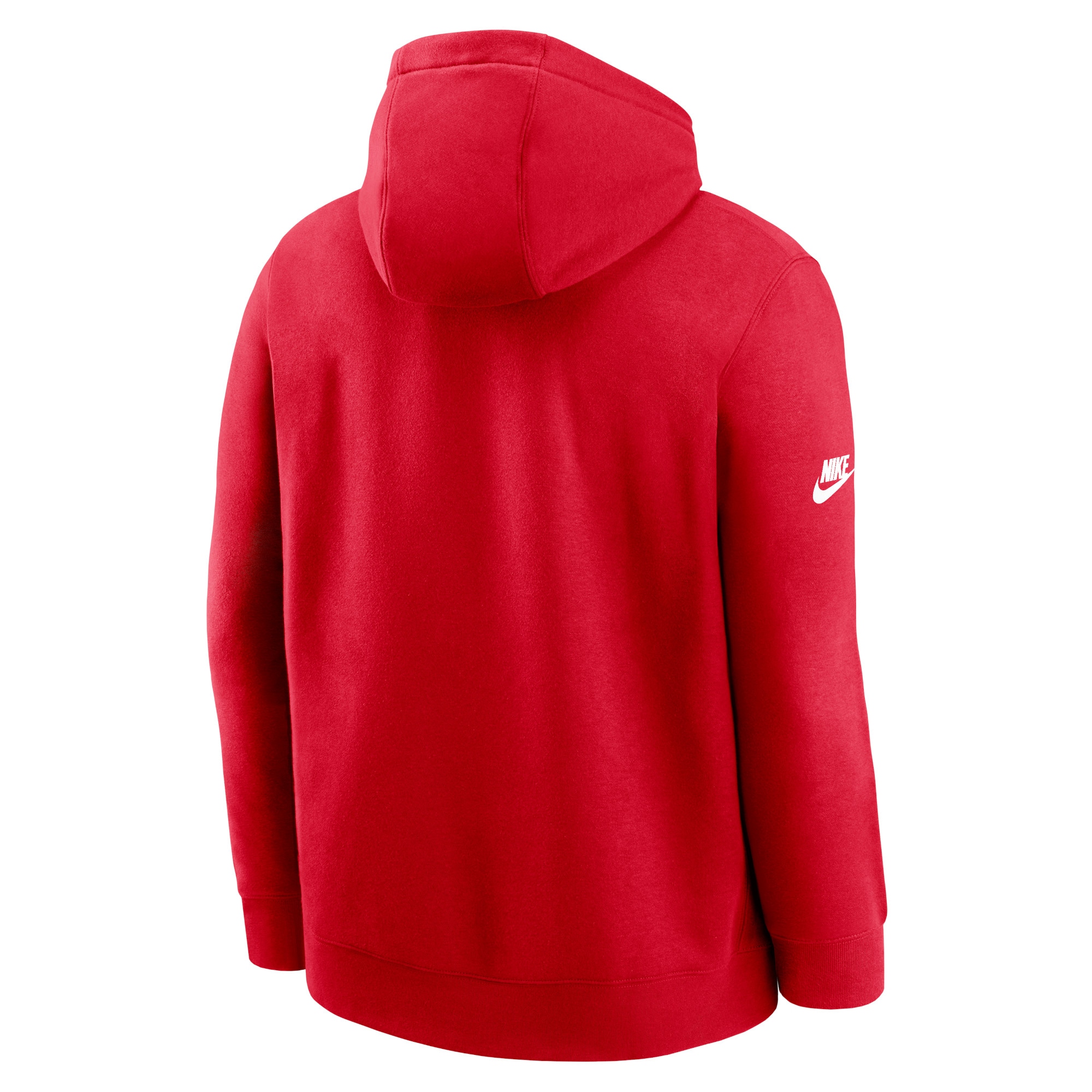 New England Patriots  2023 Sideline Club Alternate Tri-Blend Pullover Hoodie - Red