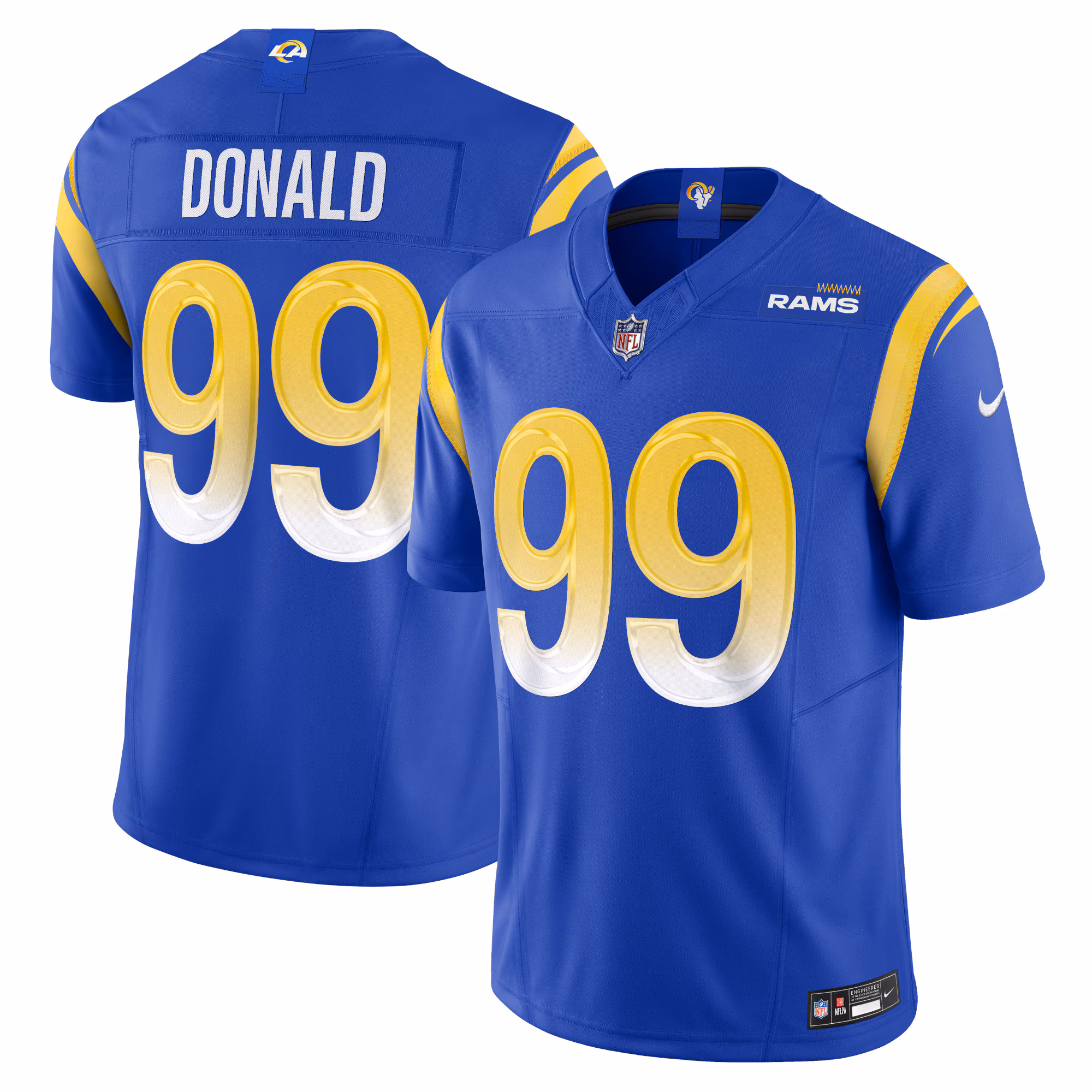 Aaron Donald Los Angeles Rams Vapor F.U.S.E. Limited Jersey - White