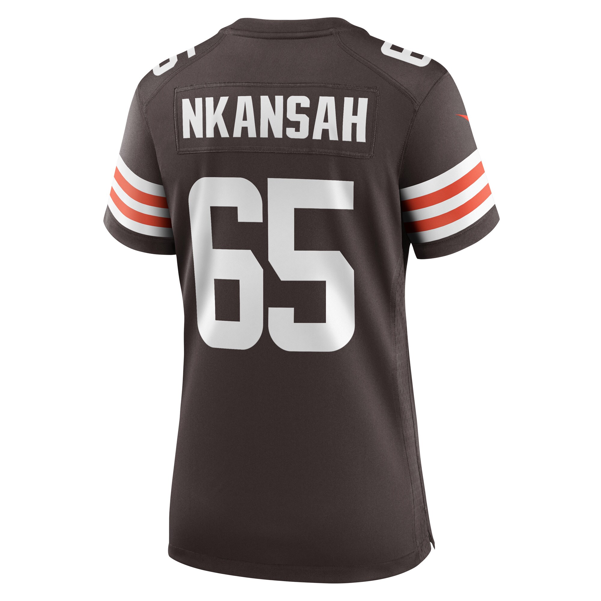 Elijah Nkansah Cleveland Browns  Women's Game Player Jersey - Brown