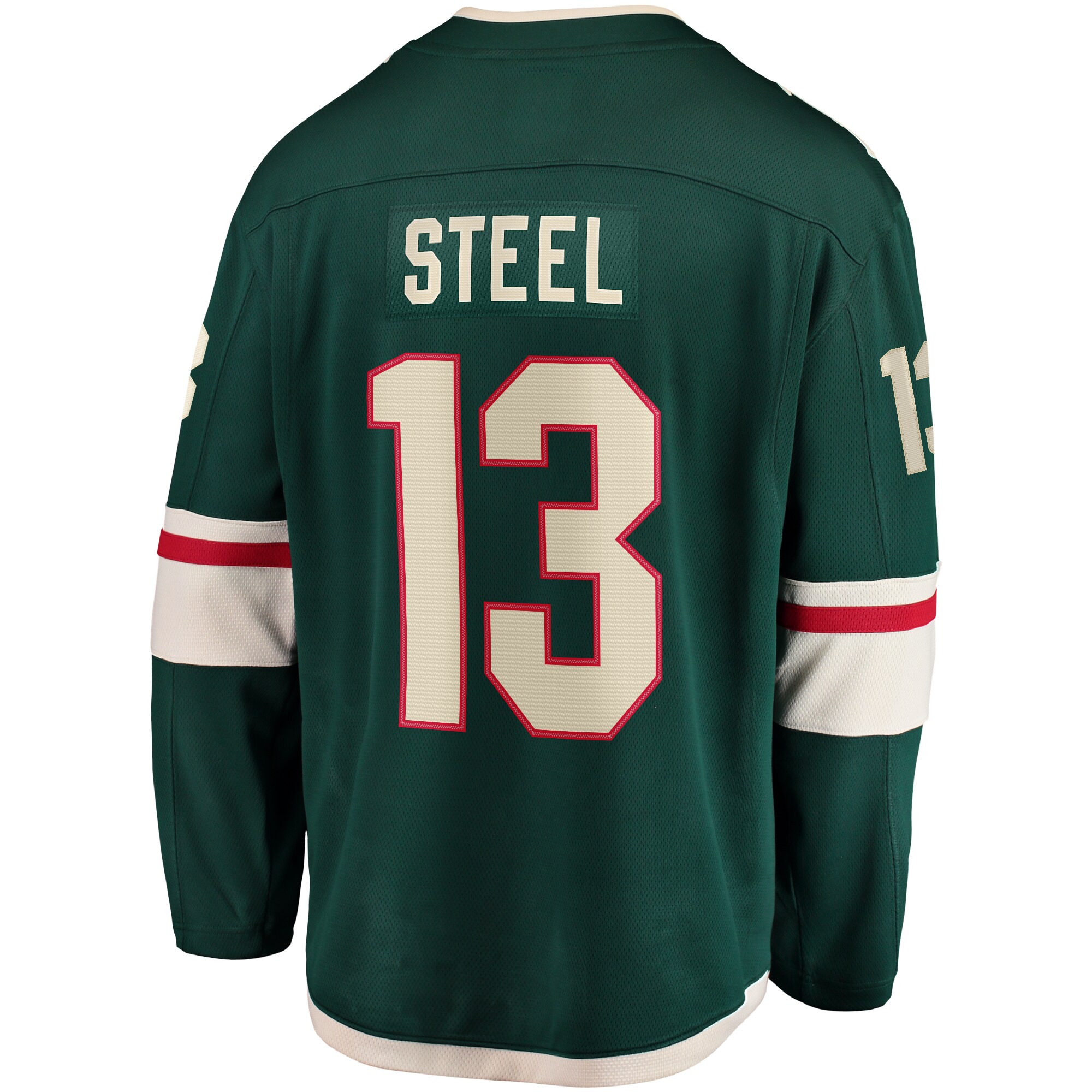 Sam Steel Minnesota Wild Home Breakaway Player Jersey - Green