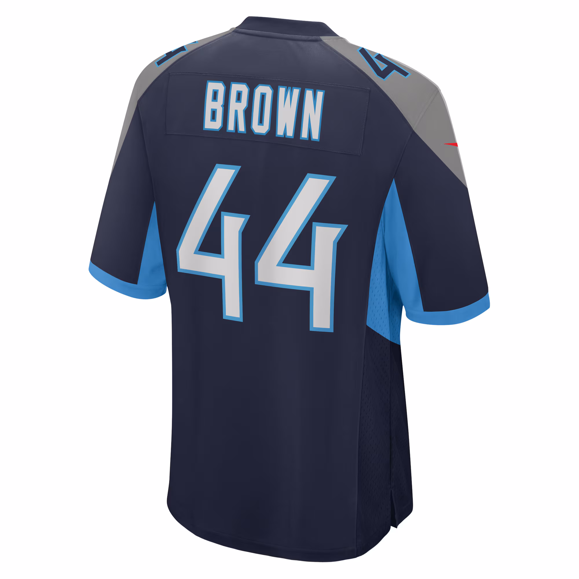 Mike Brown Tennessee Titans  Game Jersey -  Navy