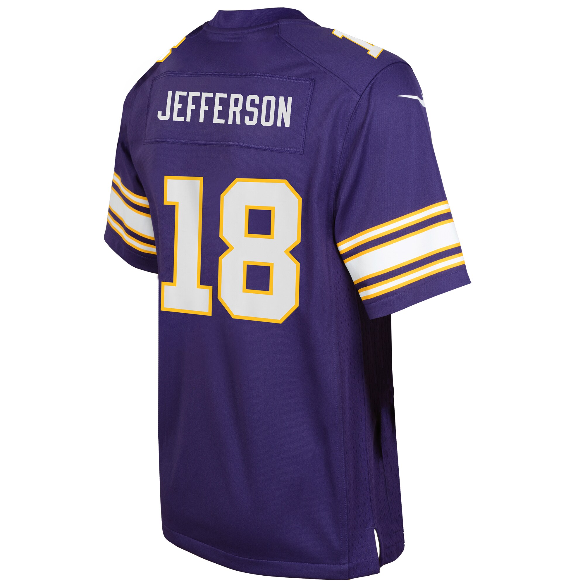 Justin Jefferson Minnesota Vikings  Youth Classic Player Game Jersey - Purple