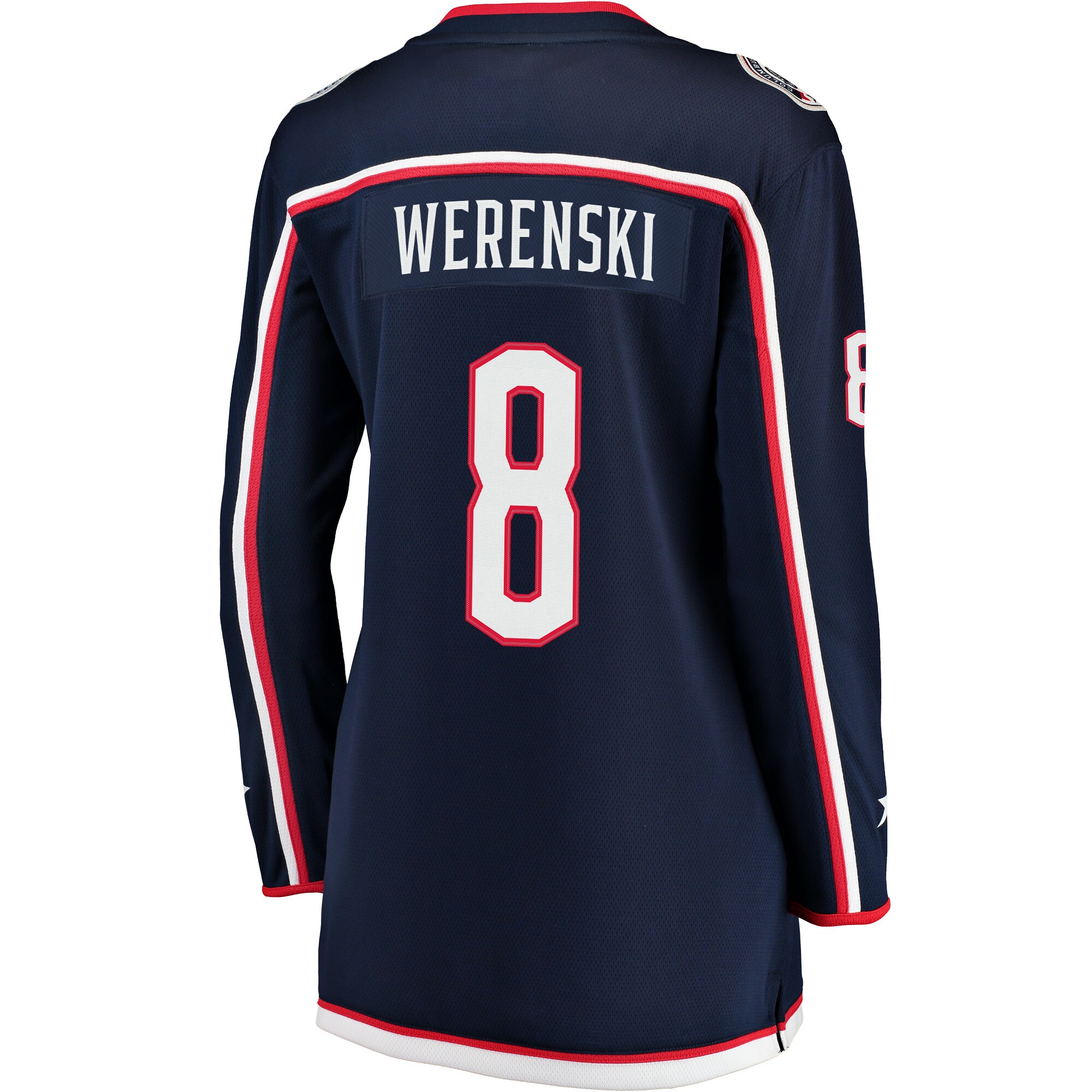 Zach Werenski Columbus Blue Jackets Women's Breakaway Jersey - Navy