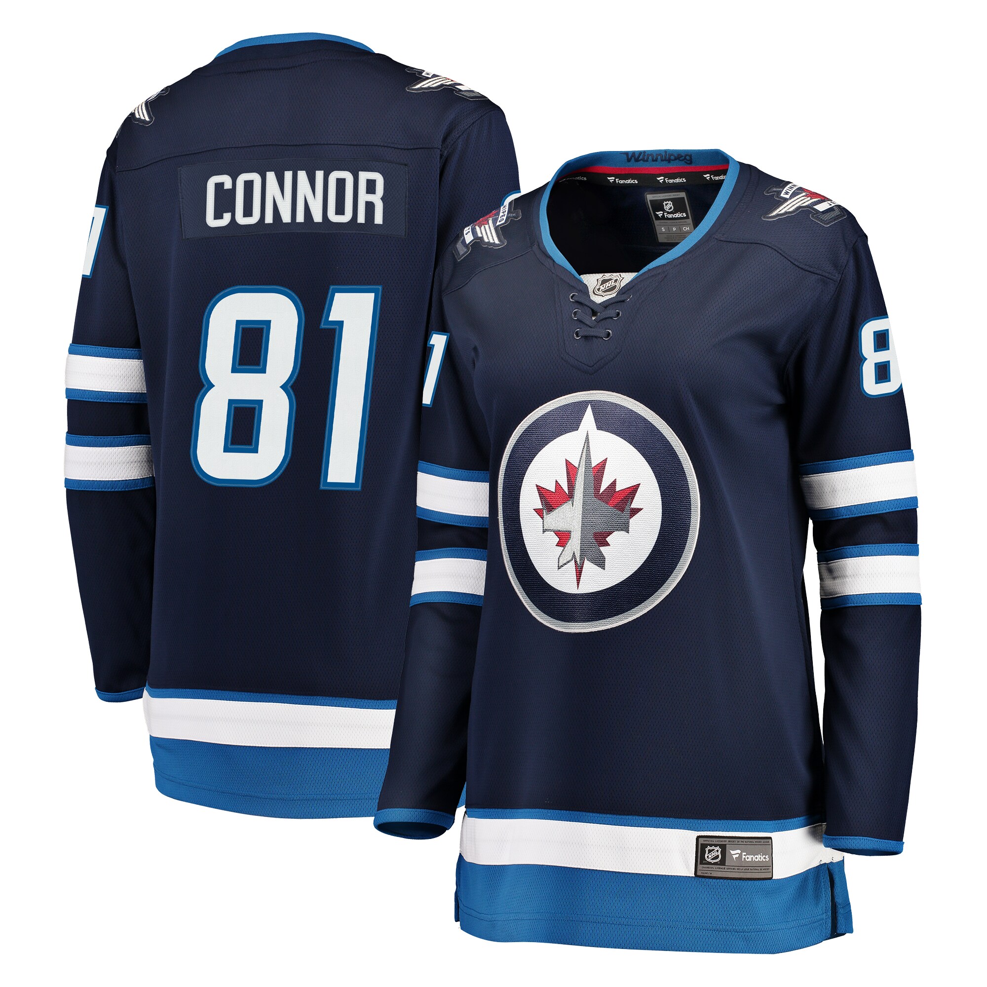 Kyle Connor Winnipeg Jets Women's Breakaway Player Jersey - Navy