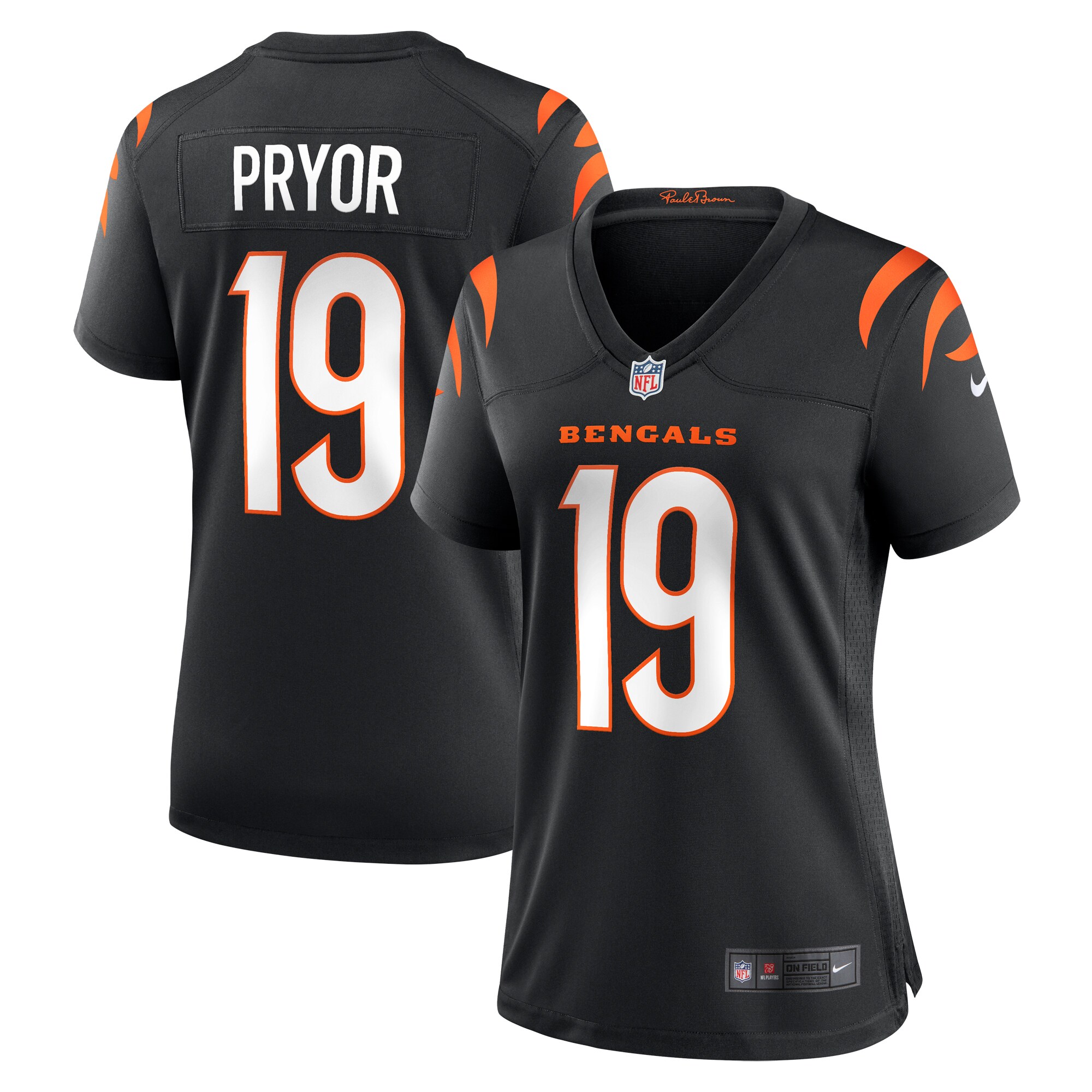 Kendric Pryor Cincinnati Bengals Women's Game Jersey -  Black