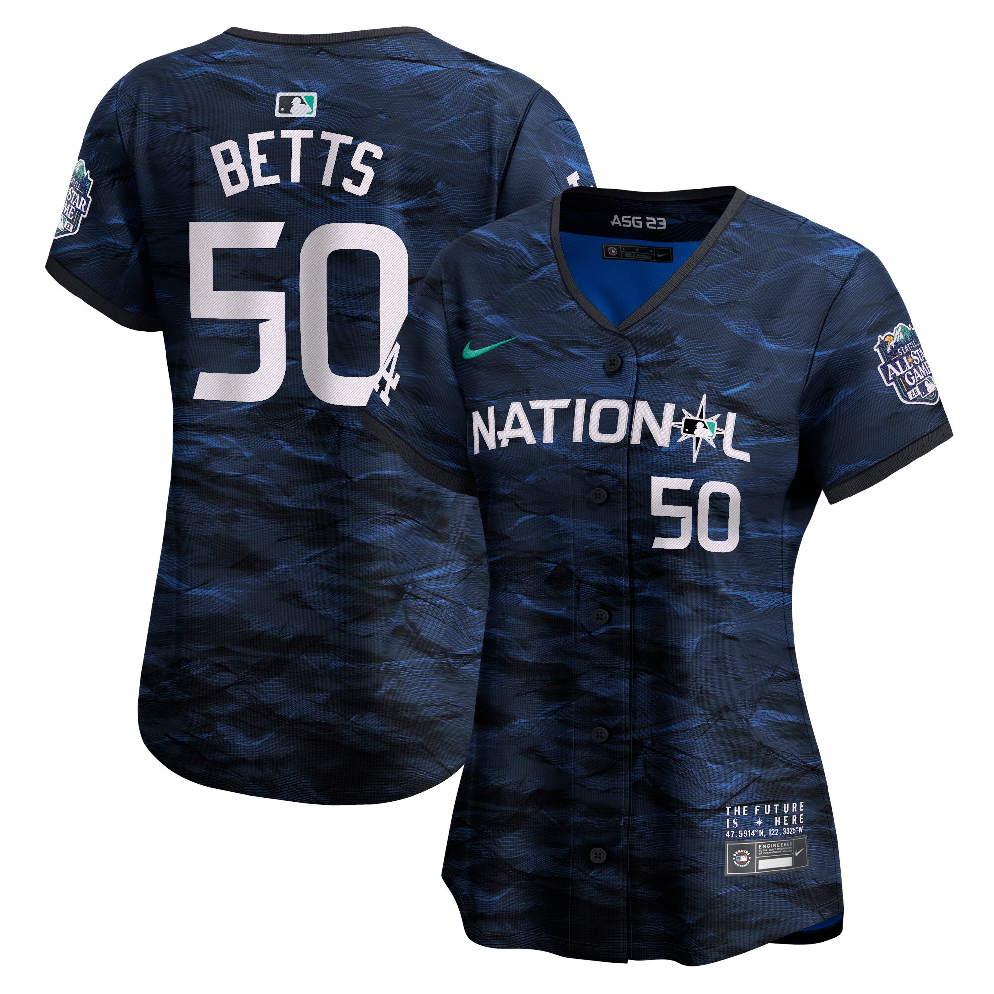 Mookie Betts National League  Women's 2023 MLB All-Star Game Limited Player Jersey - Royal