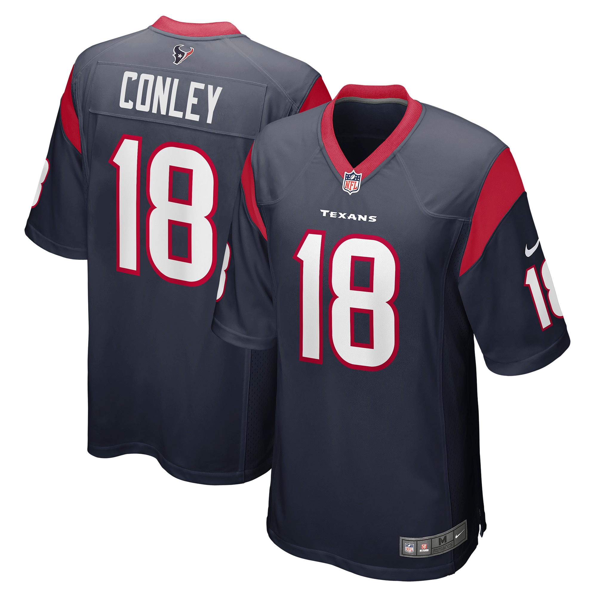 Chris Conley Houston Texans  Game Jersey - Navy