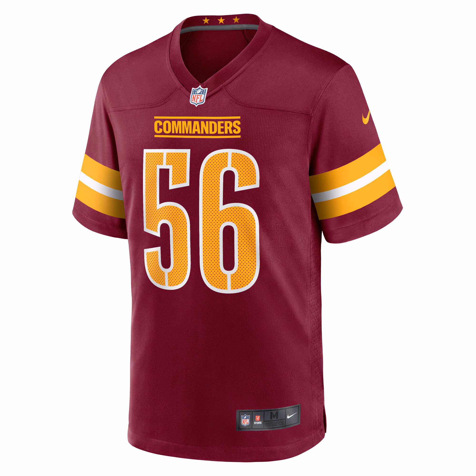 Jalen Harris Washington Commanders  Game Jersey -  Burgundy