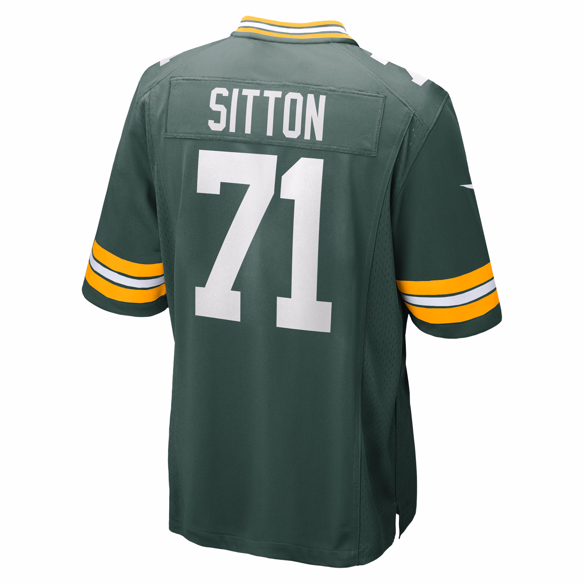Josh Sitton Green Bay Packers Retired Game Jersey - Green