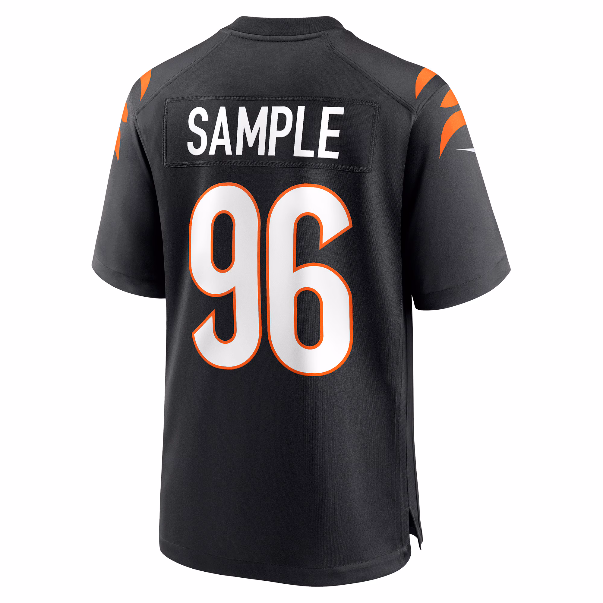 Cam Sample Cincinnati Bengals Game Jersey - Black