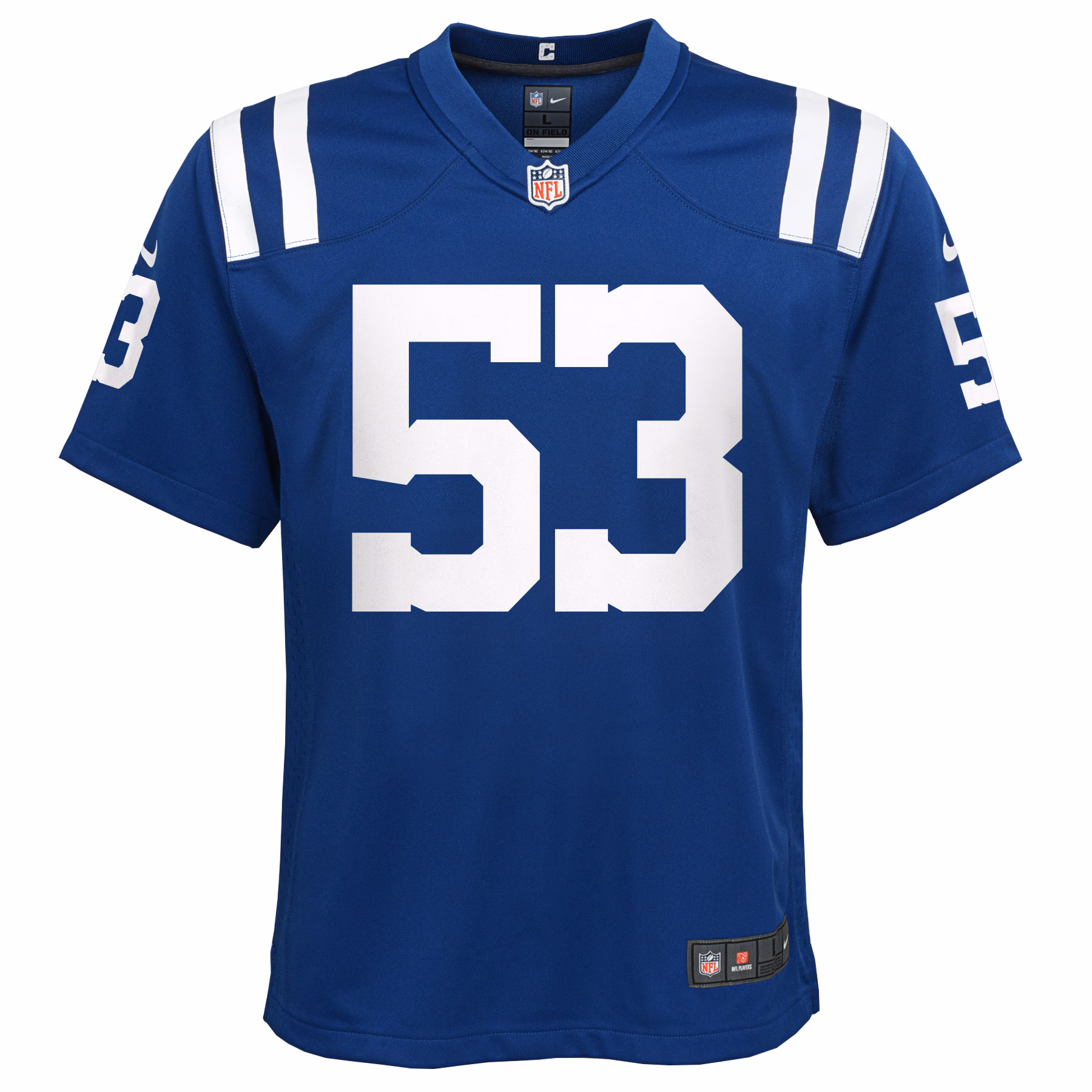 Shaquille Leonard Indianapolis Colts Youth Game Jersey - White