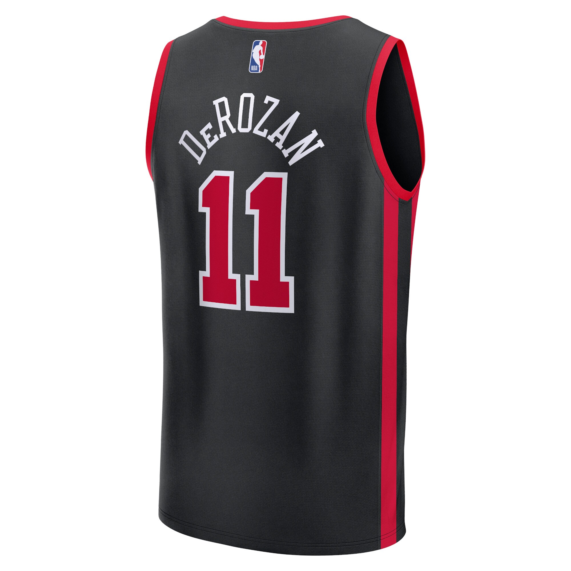 Unisex Chicago Bulls DeMar DeRozan  Black 2023/24 Fast Break Jersey - City Edition