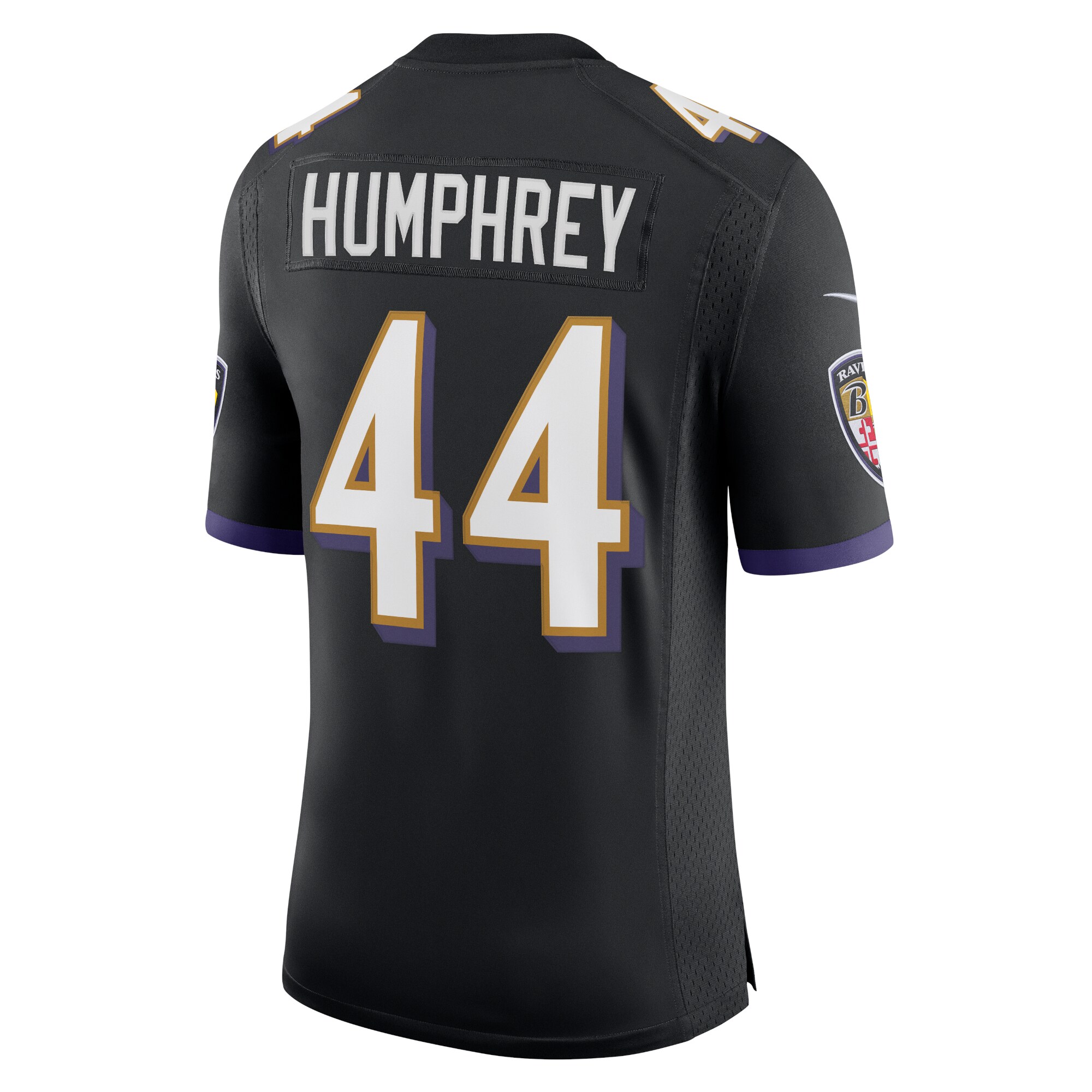 Marlon Humphrey #44 Baltimore Ravens  Vapor Limited Jersey - Black