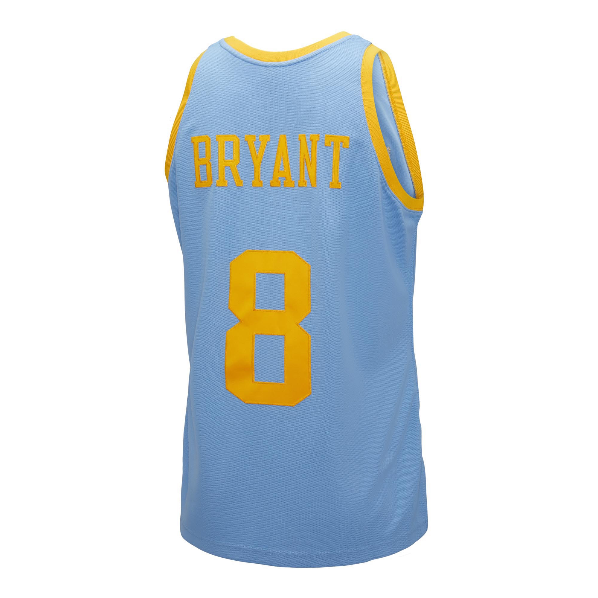 Kobe Bryant Los Angeles Lakers Mitchell & Ness Hardwood Classics Authentic 2001-02 Jersey - Light Blue