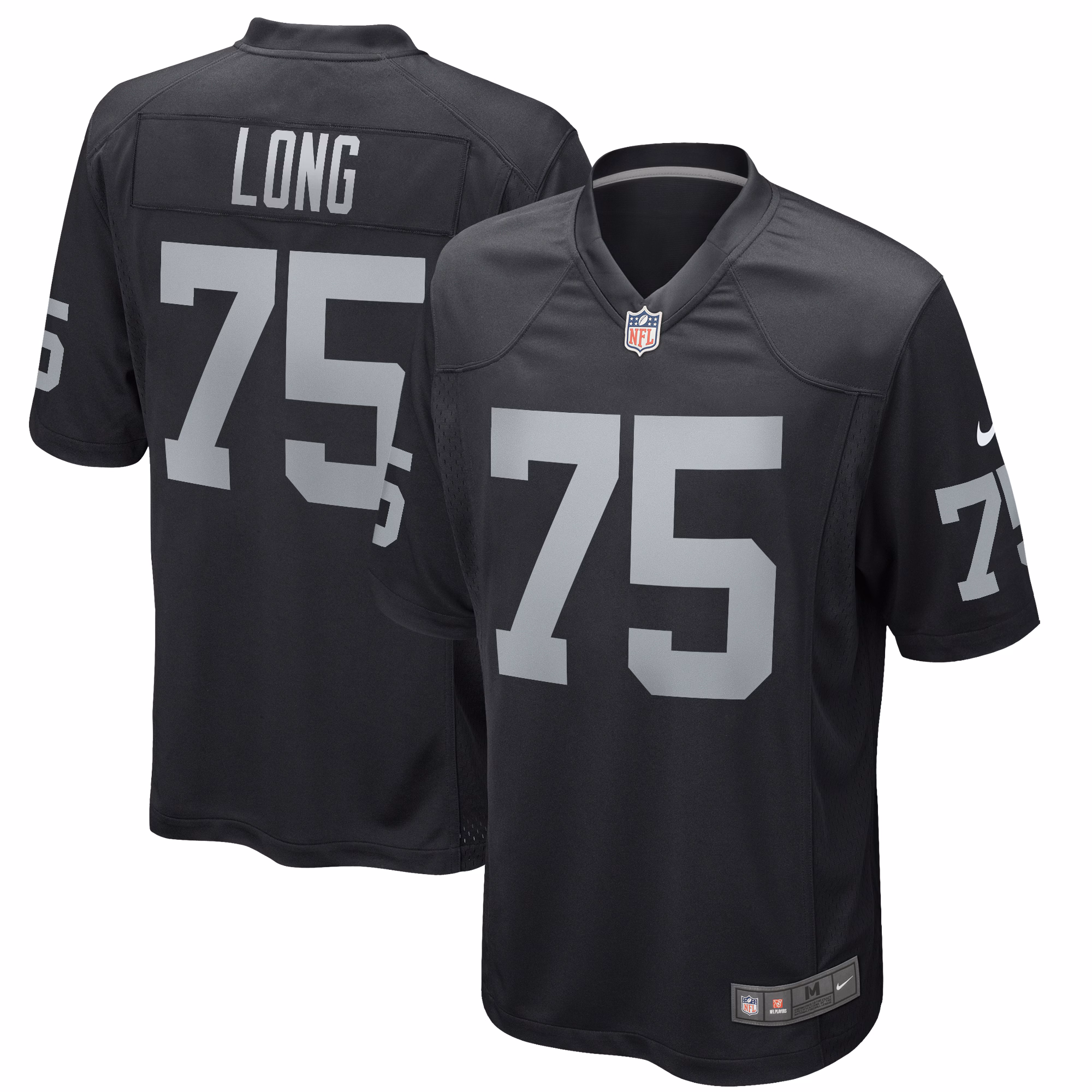 Howie Long Las Vegas Raiders Game Retired Player Jersey - Black