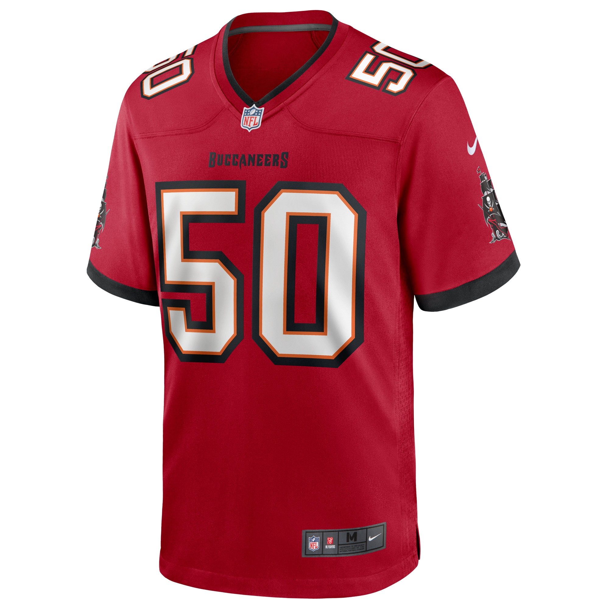 Vita Vea Tampa Bay Buccaneers Game Jersey - Red