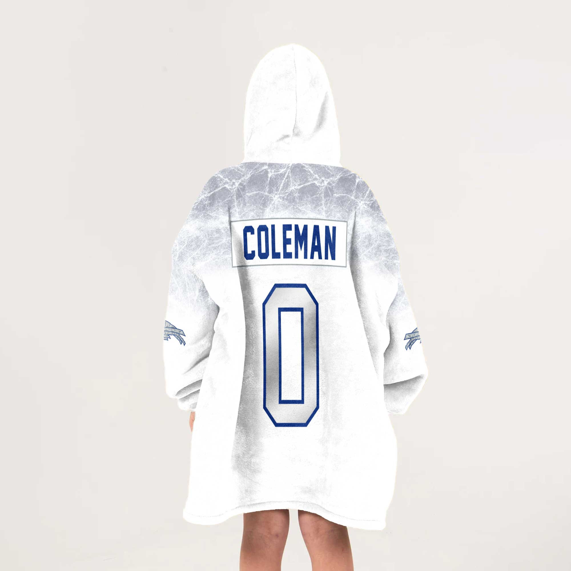 K.C 0 Buffalo Football Unisex Blanket Hoodie