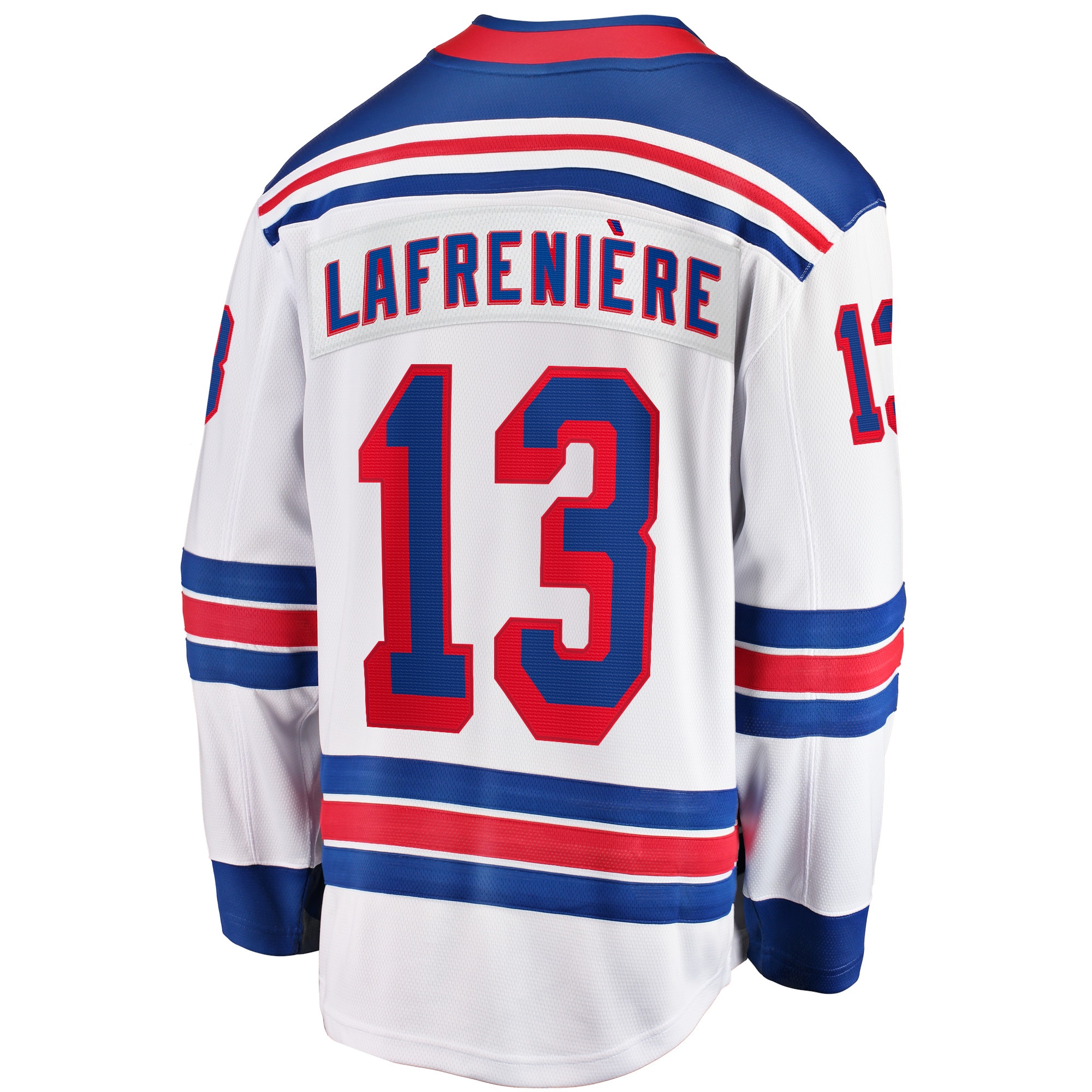 Alexis Lafreniere New York Rangers Away Premier Breakaway Player Jersey - White