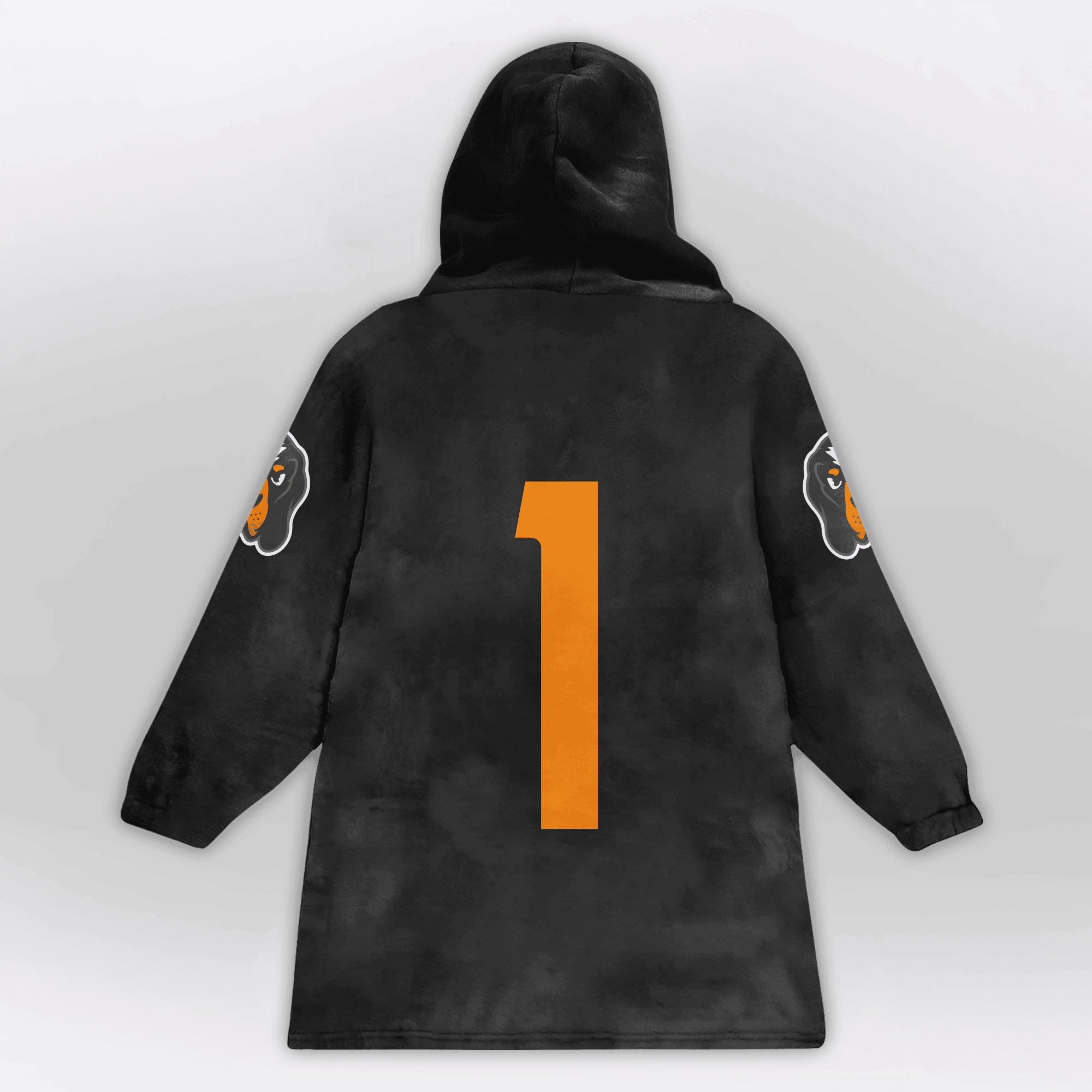 Kid 1 Tennessee Football Unisex Blanket Hoodie
