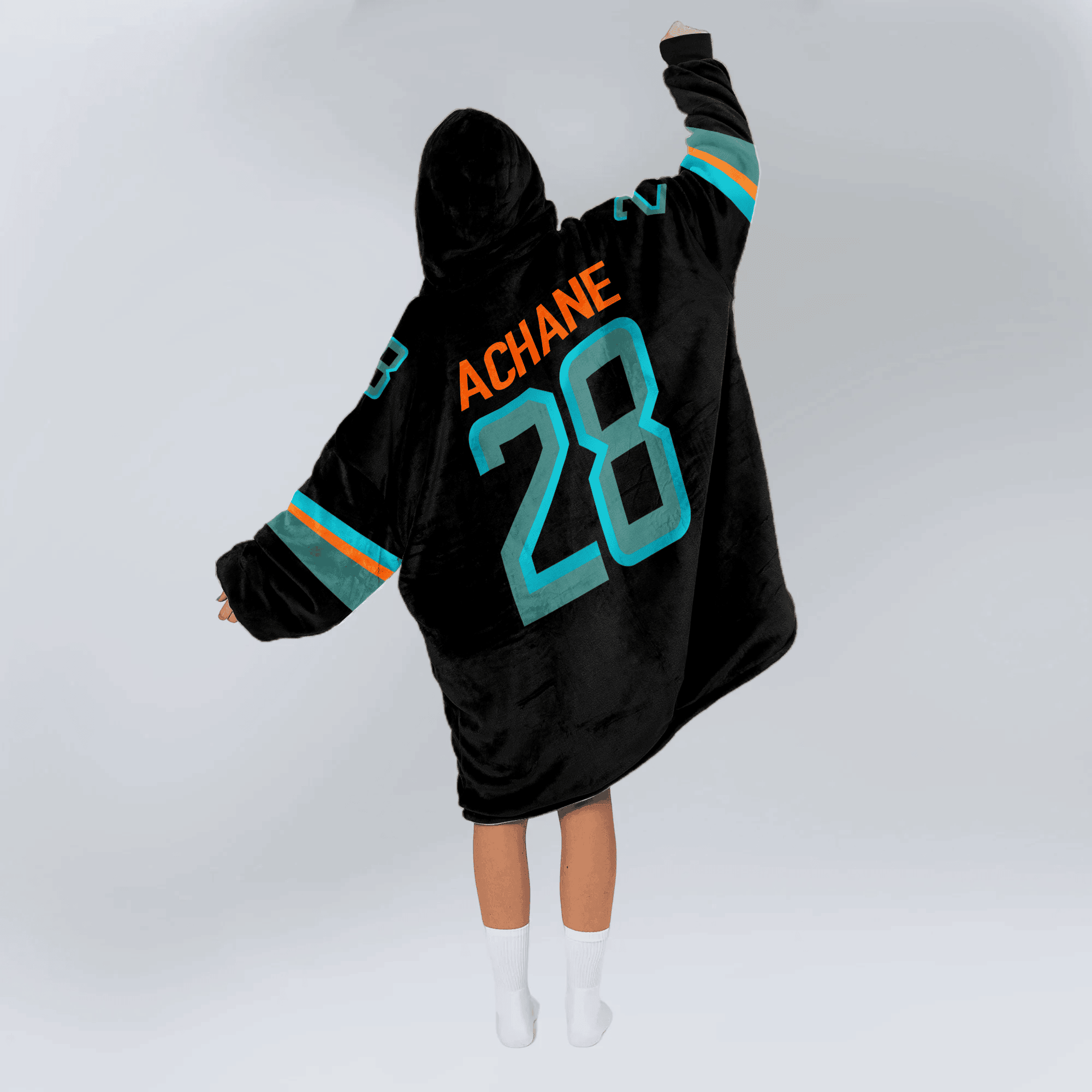 D.A 28 Miami Football Unisex Blanket Hoodie