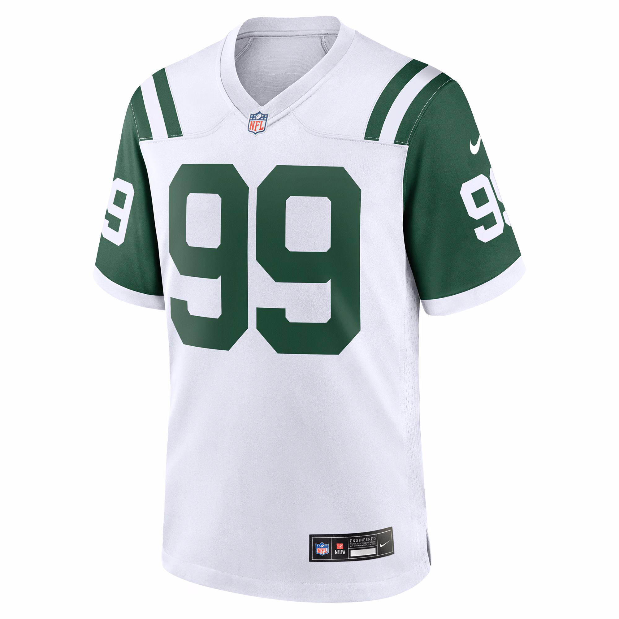 Will McDonald IV New York Jets Classic Alternate Game Jersey - White