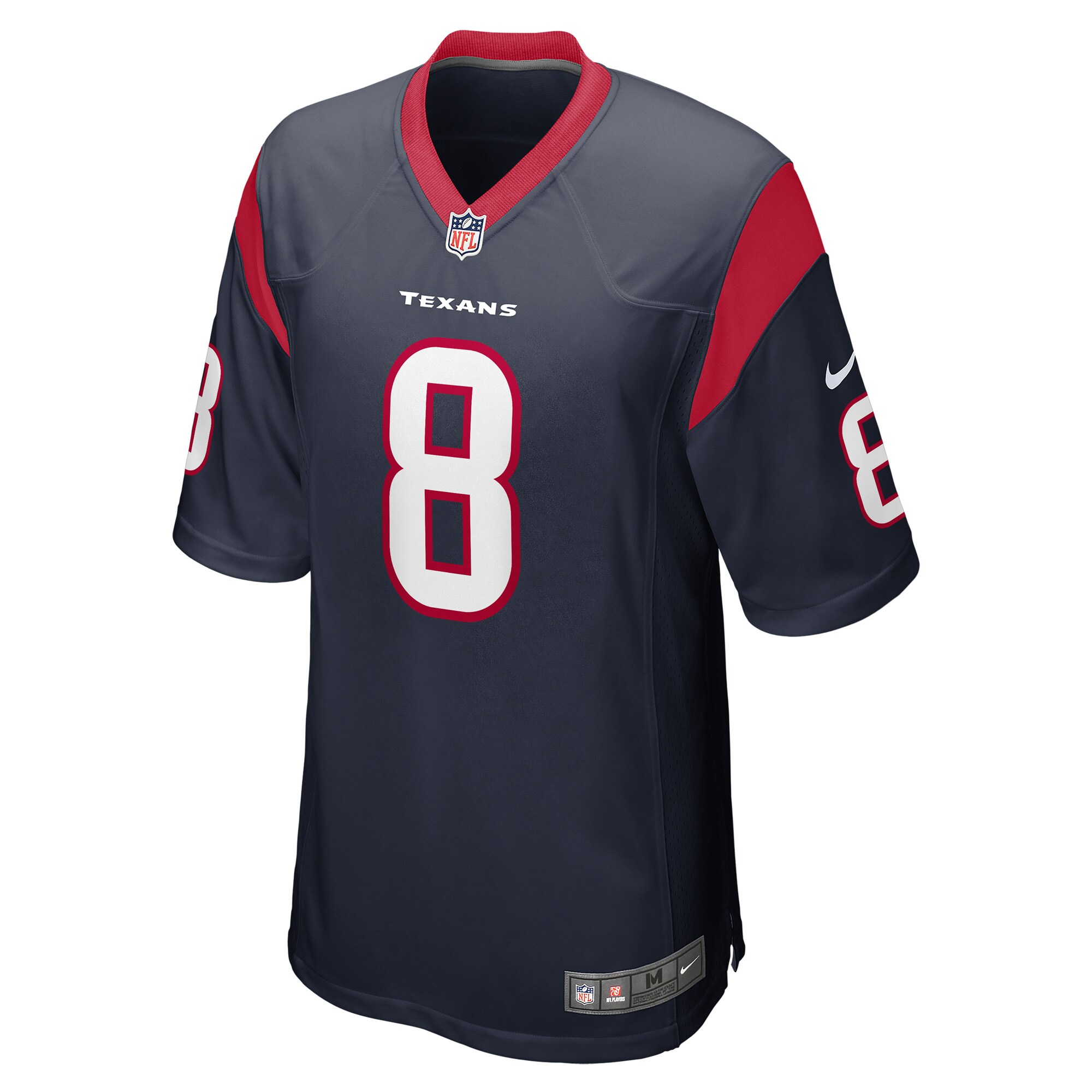 John Metchie III Houston Texans  Game Player Jersey - Navy