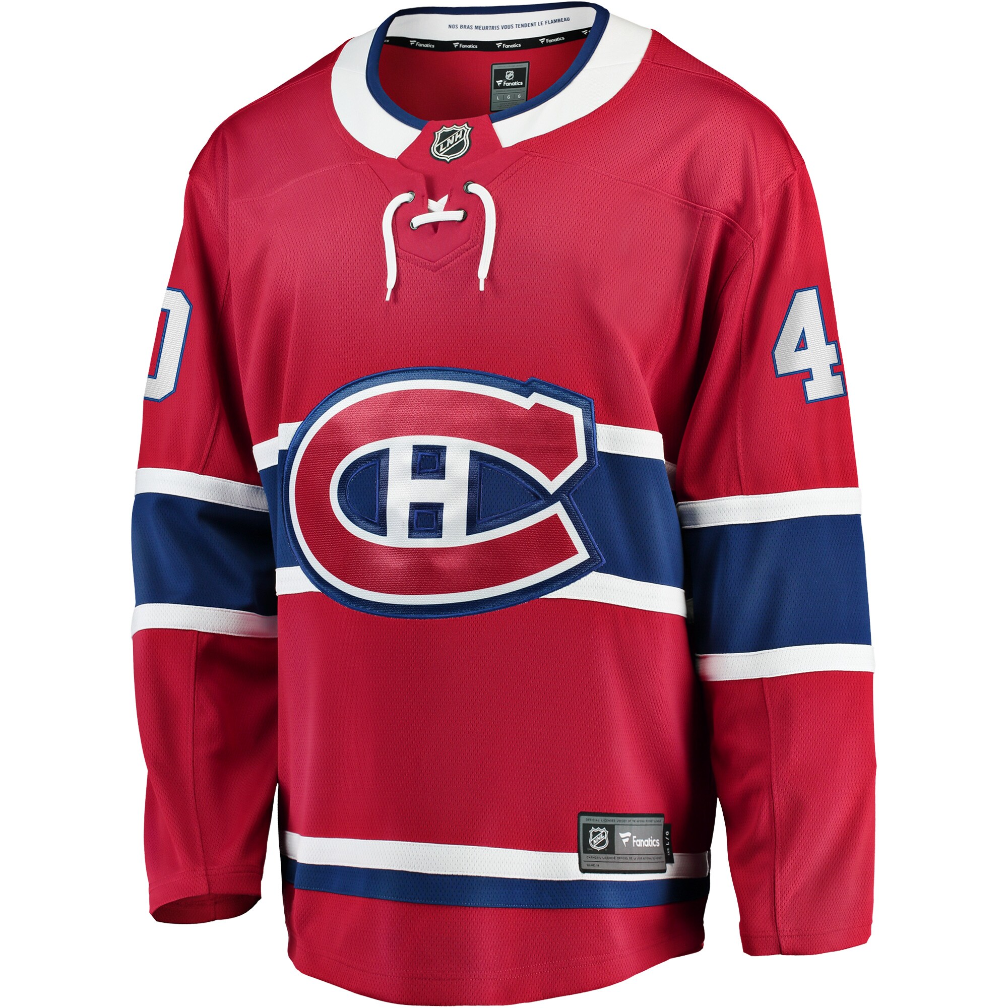 Joel Armia Montreal Canadiens Home Breakaway Player Jersey - Red