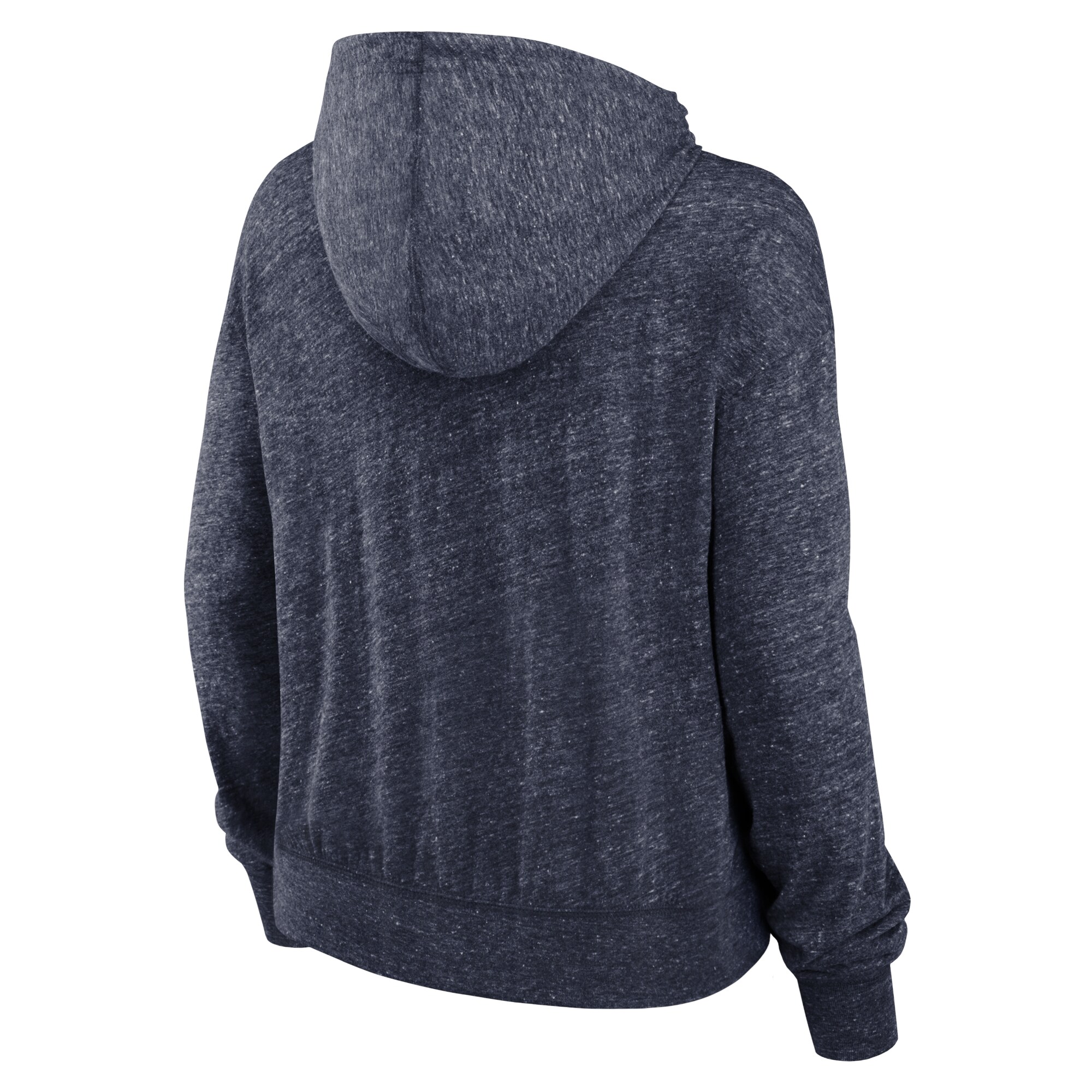 Denver Broncos Women's Gym Vintage Lightweight Hooded Top - Navy