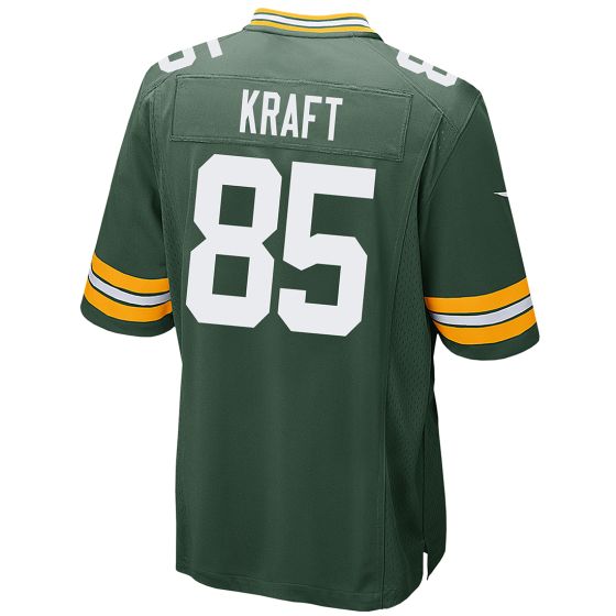 Green Bay Packers #85 Tucker Kraft Home Game Jersey-Fir Green
