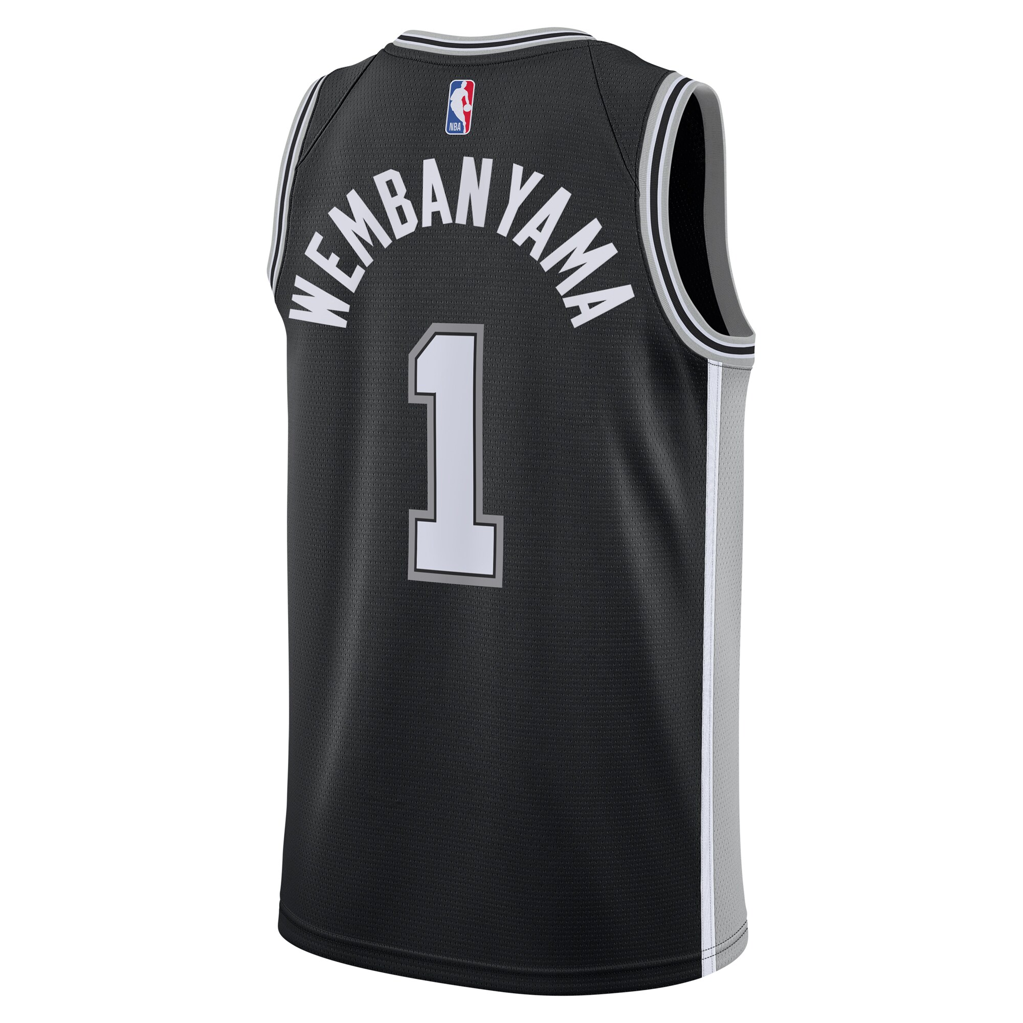Victor Wembanyama San Antonio Spurs Youth Swingman Jersey - Icon Edition - Black