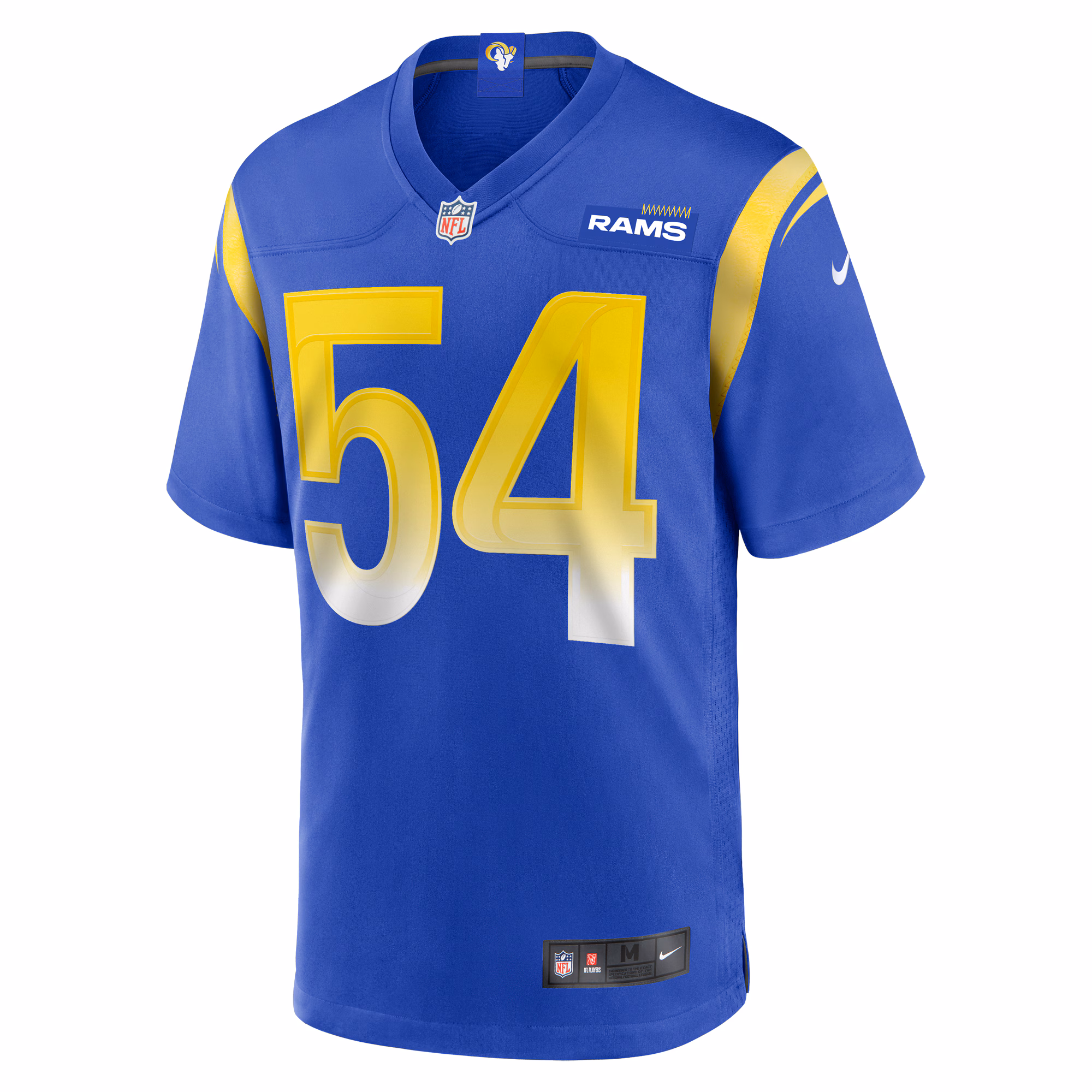Olakunle Fatukasi Los Angeles Rams  Game Jersey -  Royal