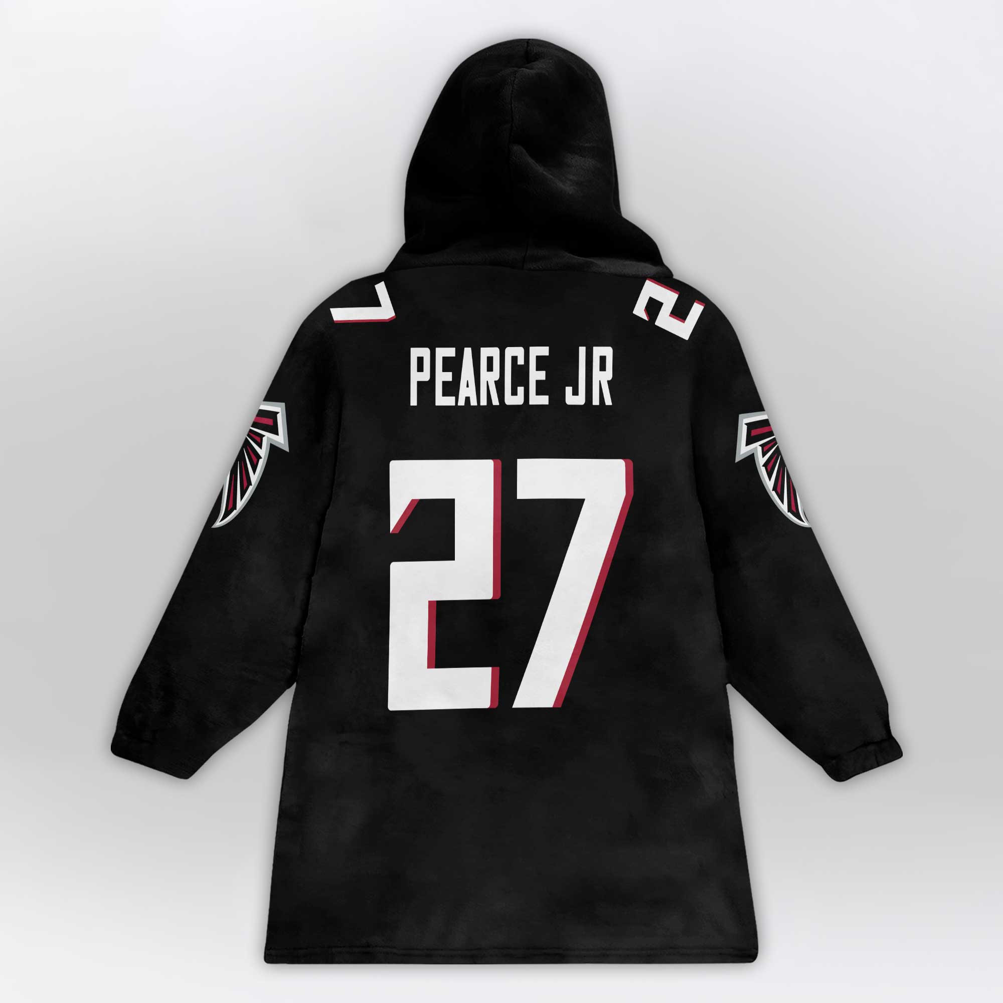 Kid 27 Atlanta Football Unisex Blanket Hoodie