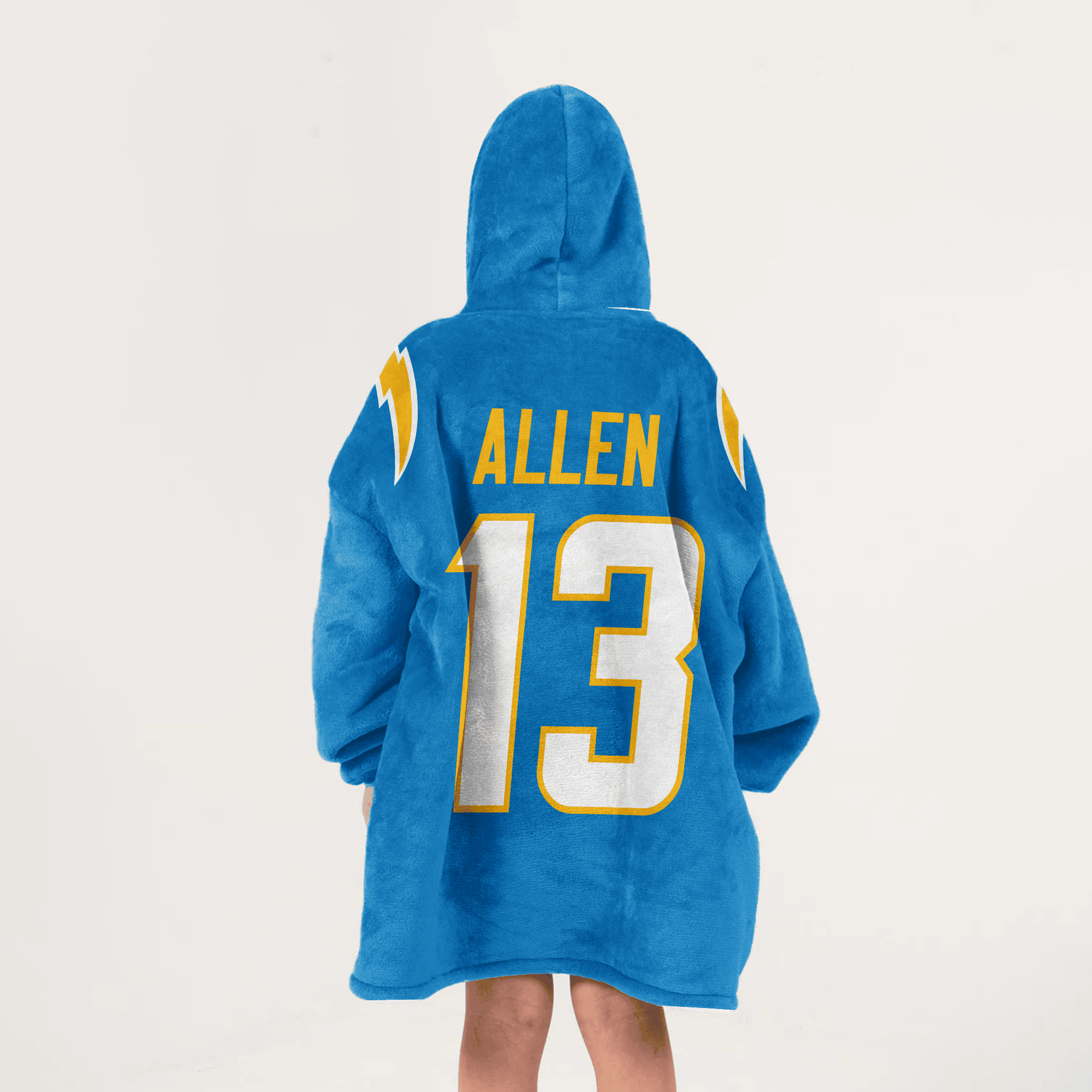 Kid 13 Los Angeles Football Unisex Blanket Hoodie