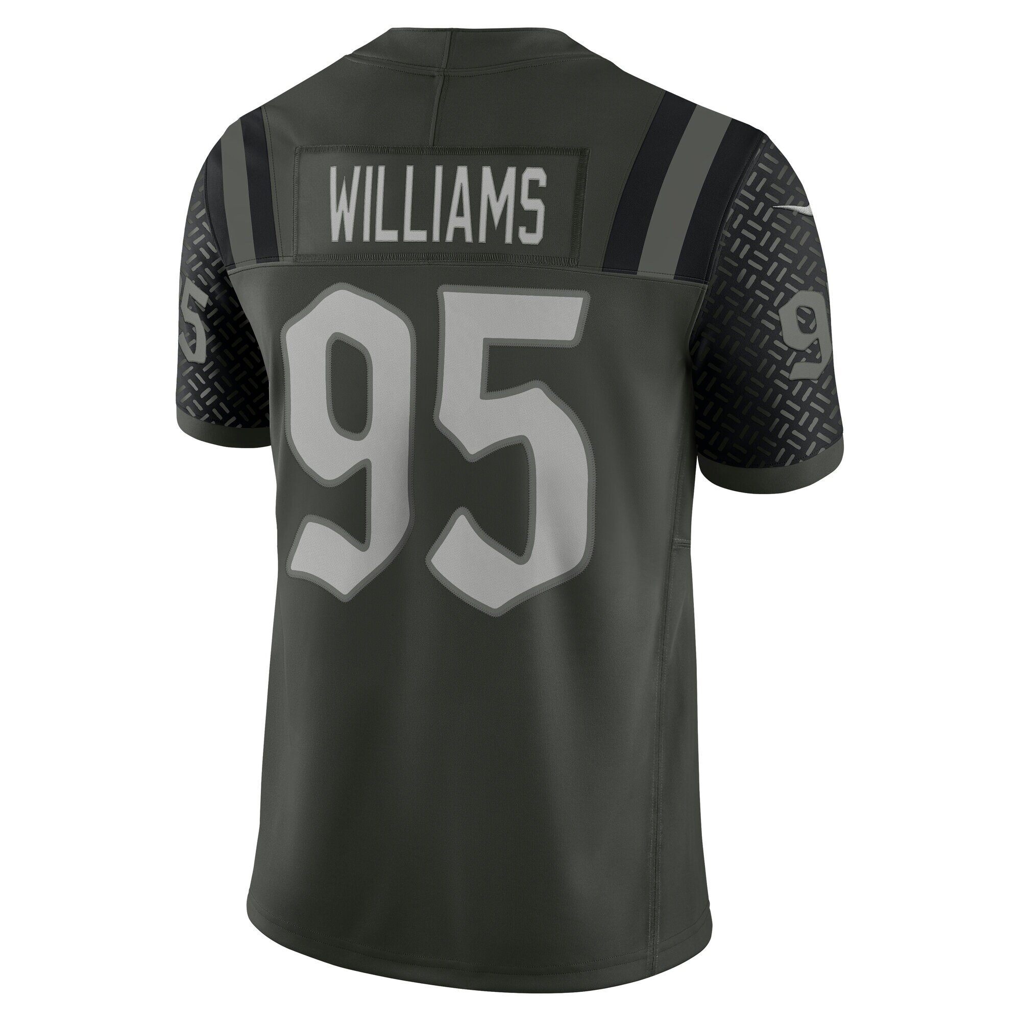 Quinnen Williams #95 New York Jets 2025 Rivalries Collection Limited Jersey - Gotham Green