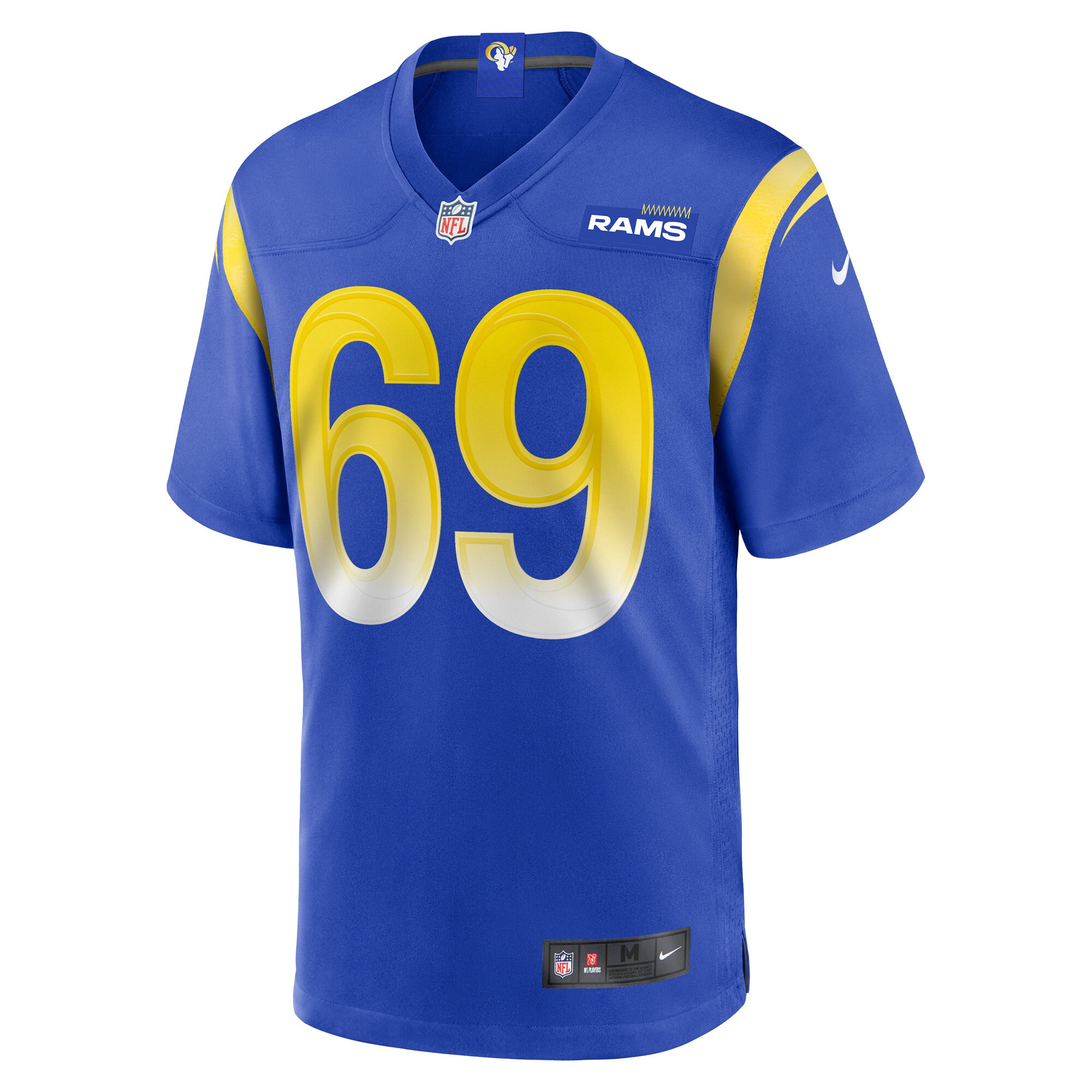 Elijah Garcia Los Angeles Rams  Game Player Jersey - Royal
