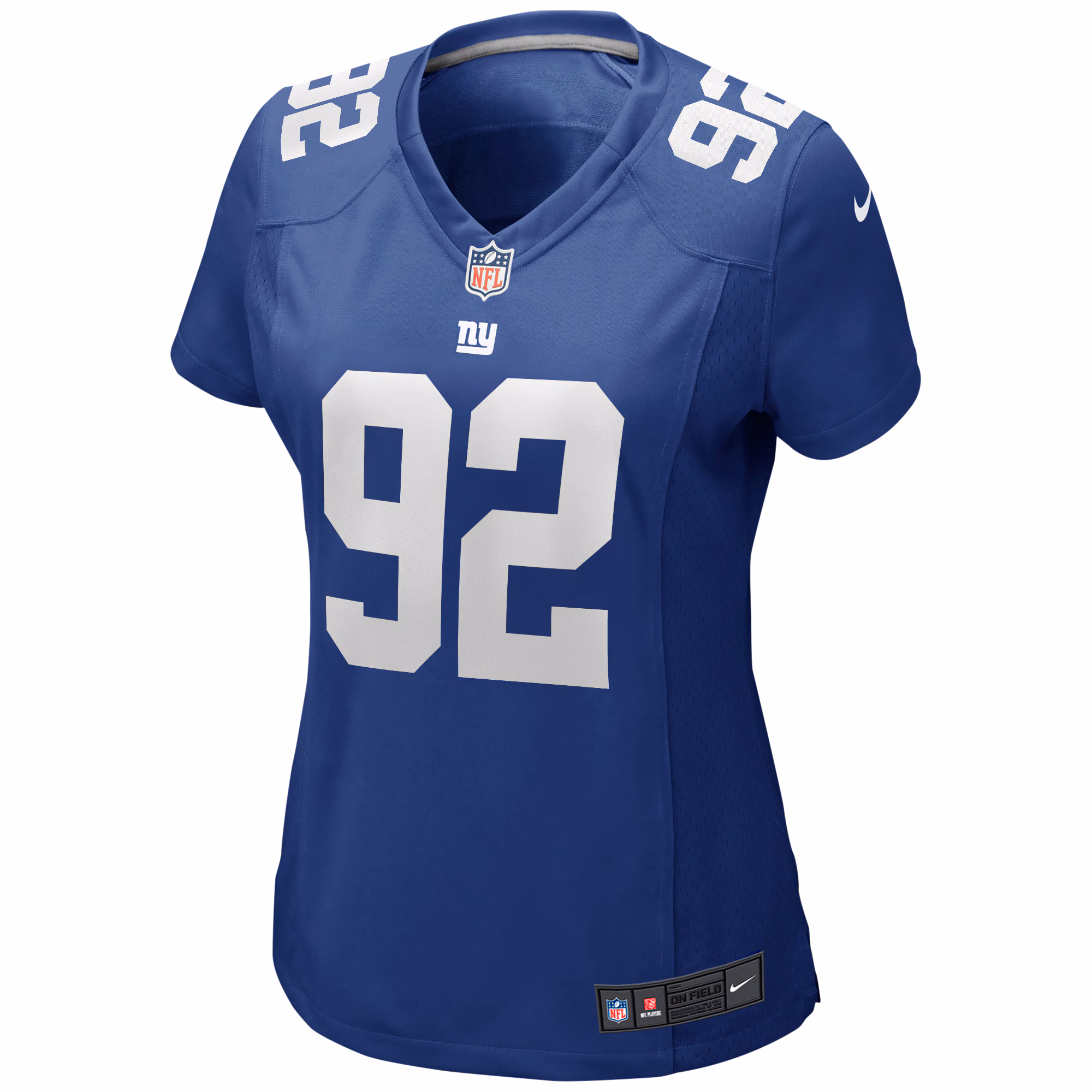 Michael Strahan New York Giants Women's Game Retired Player Jersey - Royal