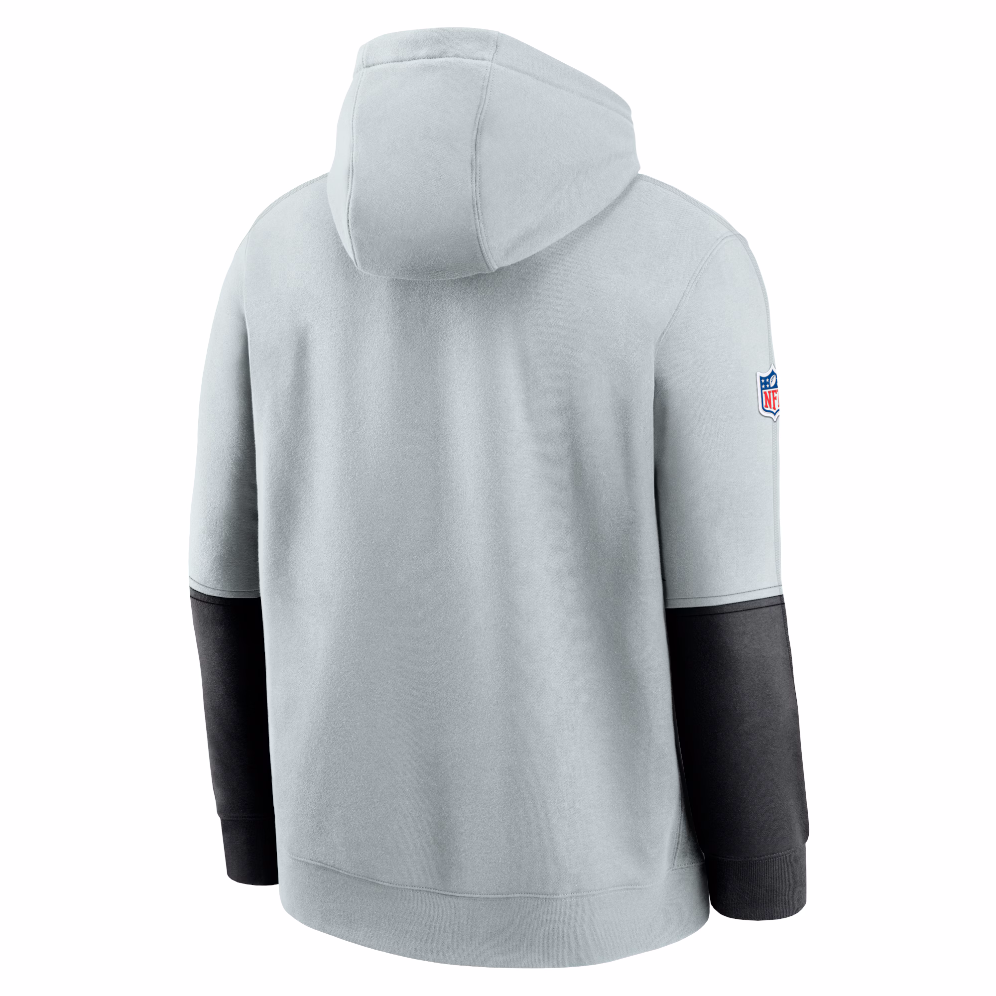Las Vegas Raiders 2024 Sideline Club Pullover Hoodie - Silver