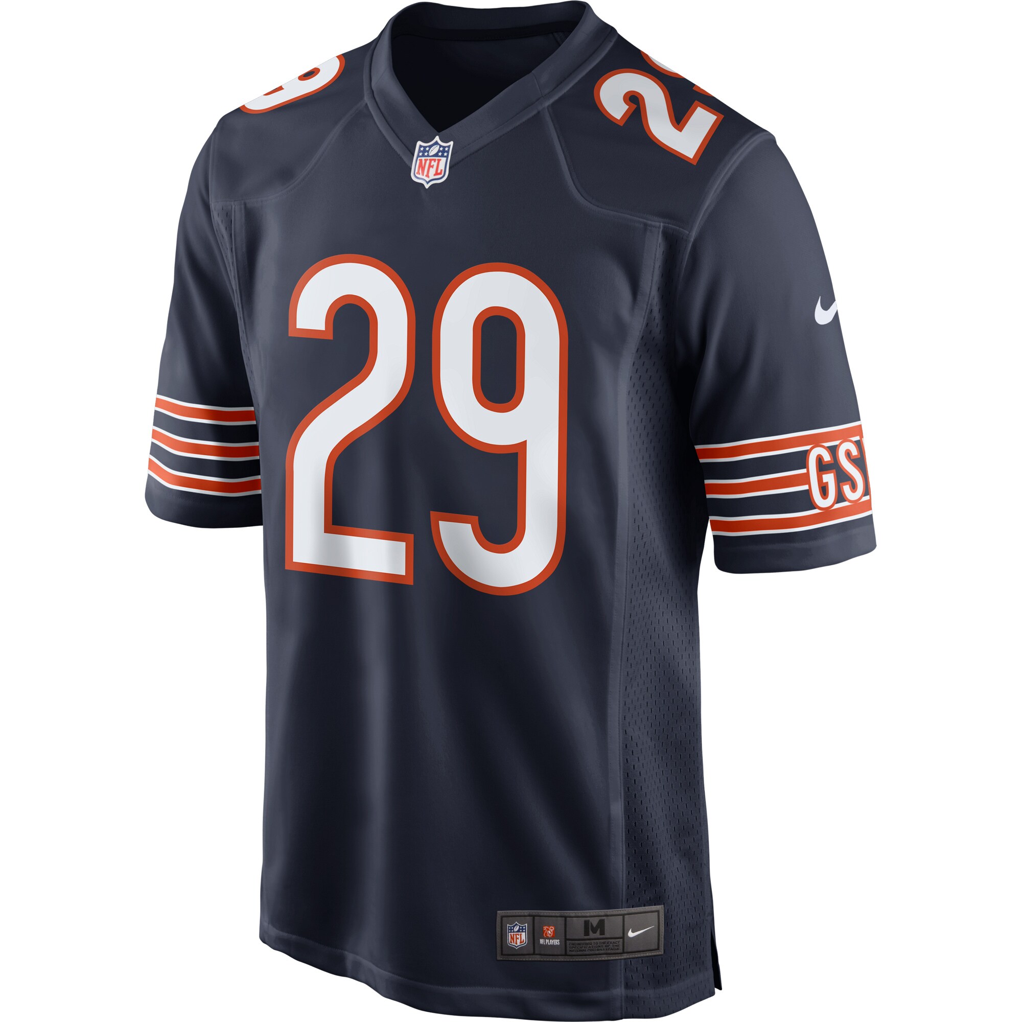 Tarik Cohen Chicago Bears  Game Player Jersey - Navy